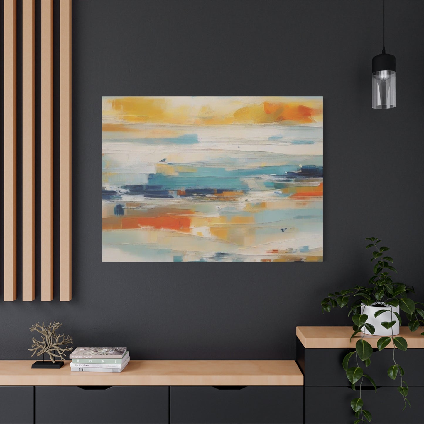 Abstract Art Canvas Print – Modern Wall Art, Digital Artwork, Matte Canvas, Ready to Hang, Home & Office Décor, Modern Wall Décor