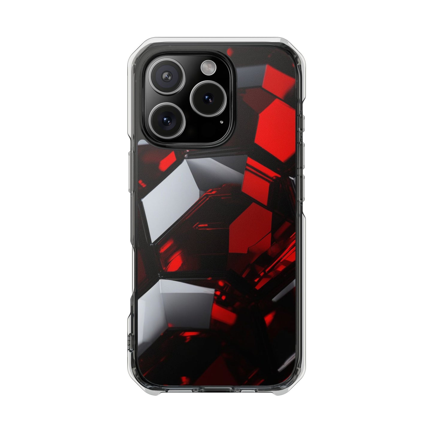 Magnetic Impact Phone Case for iPhone 16/15/14, Protection, Trendy Gift, Minimalist Style.