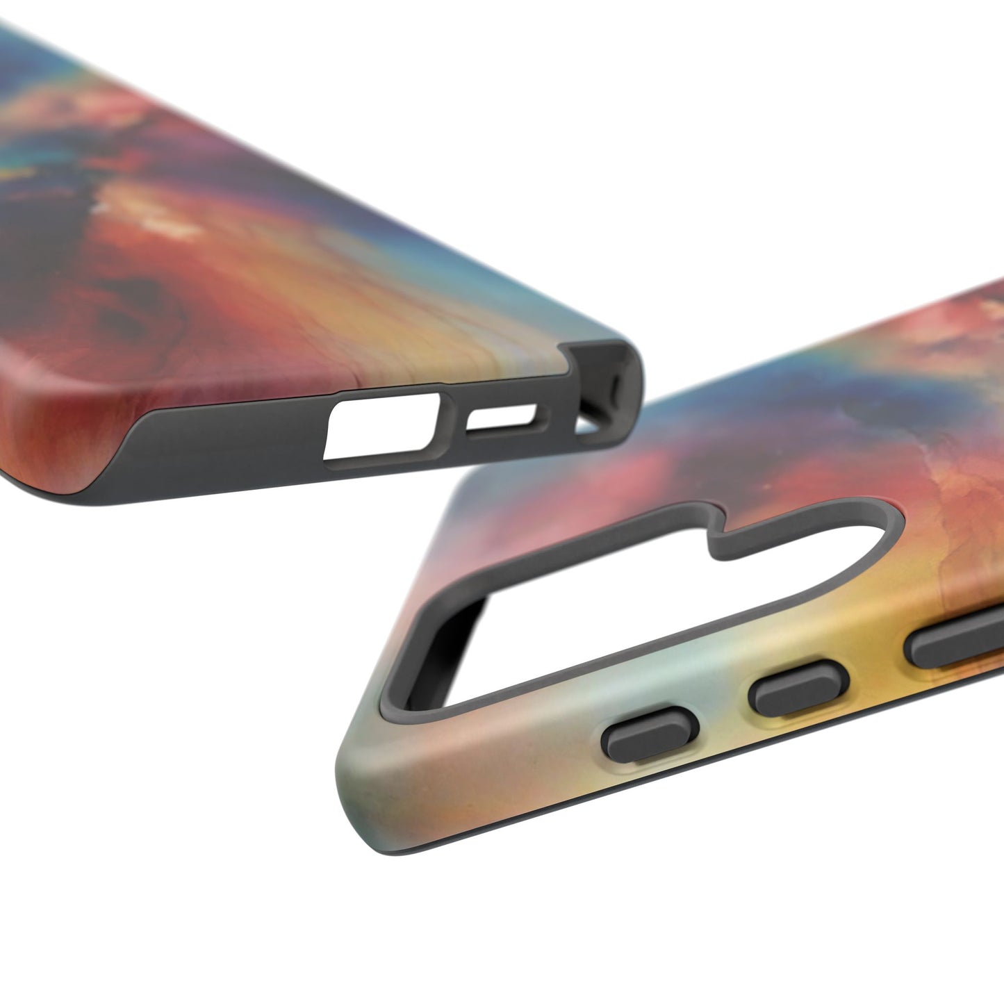 iPhone Tough Cases Phone Cases for iPhone 14\15\16, Samsung Galaxy S25/S24 – Dual Layer, Matte/Glossy Finish, Wireless Charging Compatible
