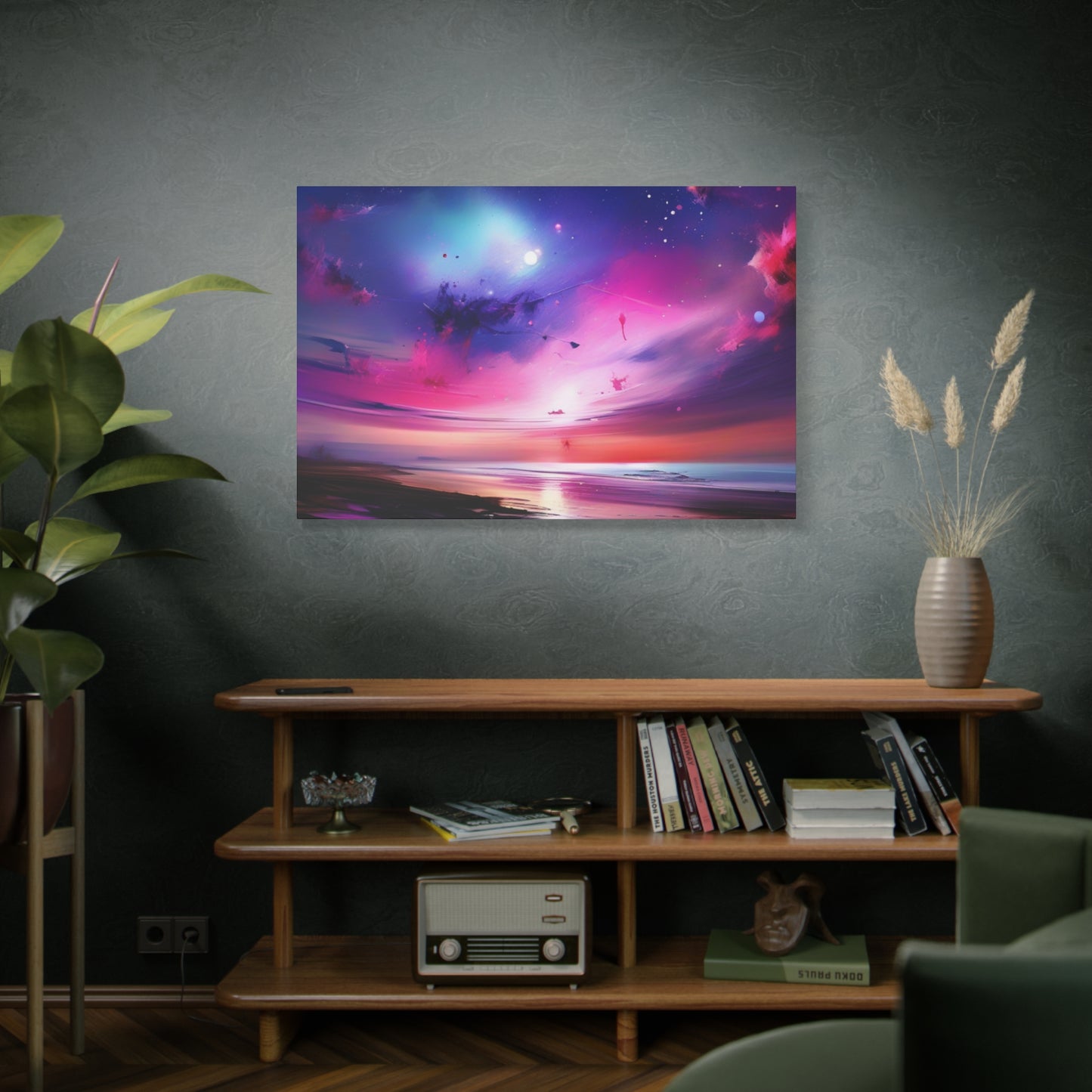 Abstract Art Canvas Print – Modern Wall Art, Digital Artwork, Matte Canvas, Ready to Hang, Home & Office Décor, Modern Wall Décor
