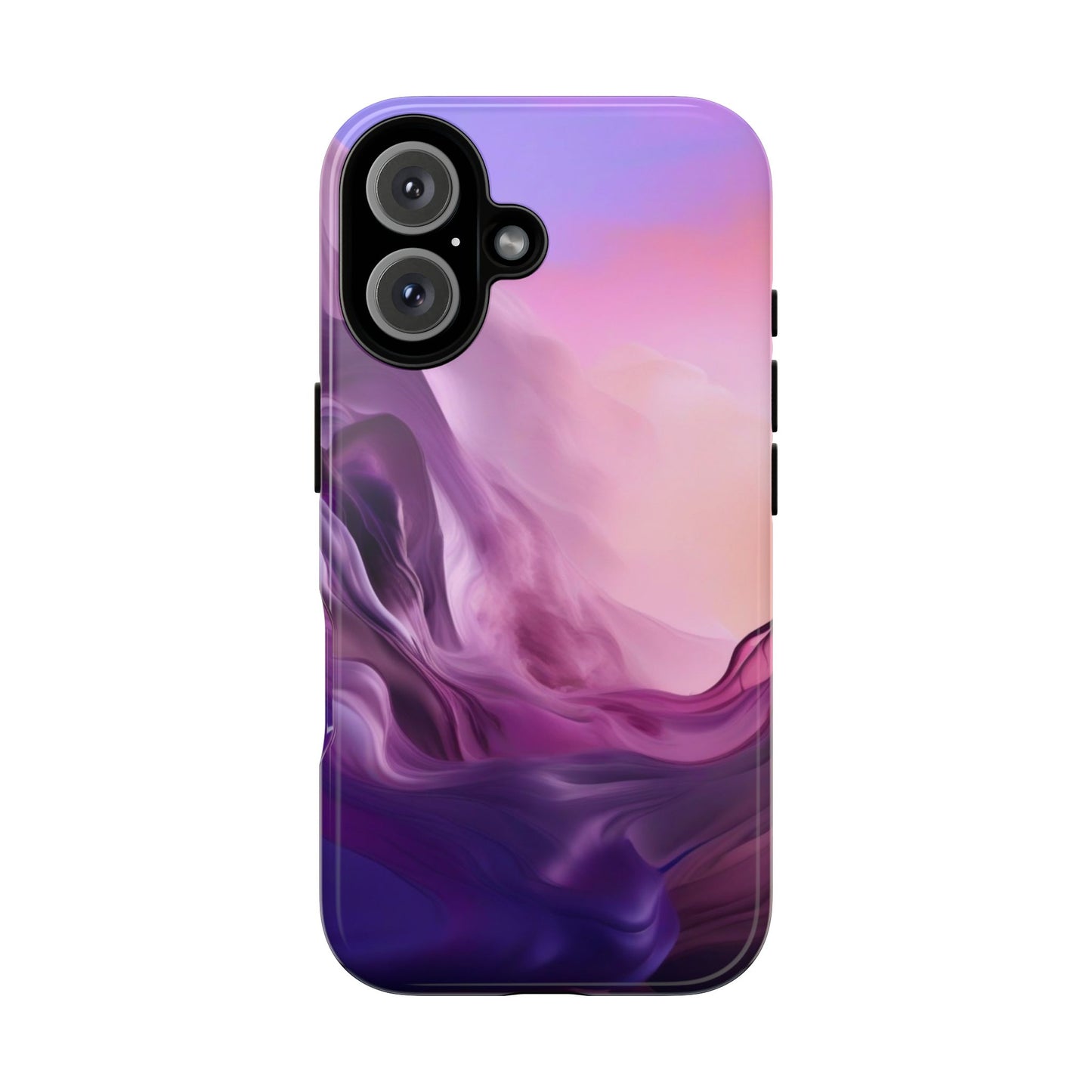 iPhone Tough Case Phone Case for iPhone 14\15\16 – Dual Layer, Matte/Glossy Finish, Wireless Charging Compatible