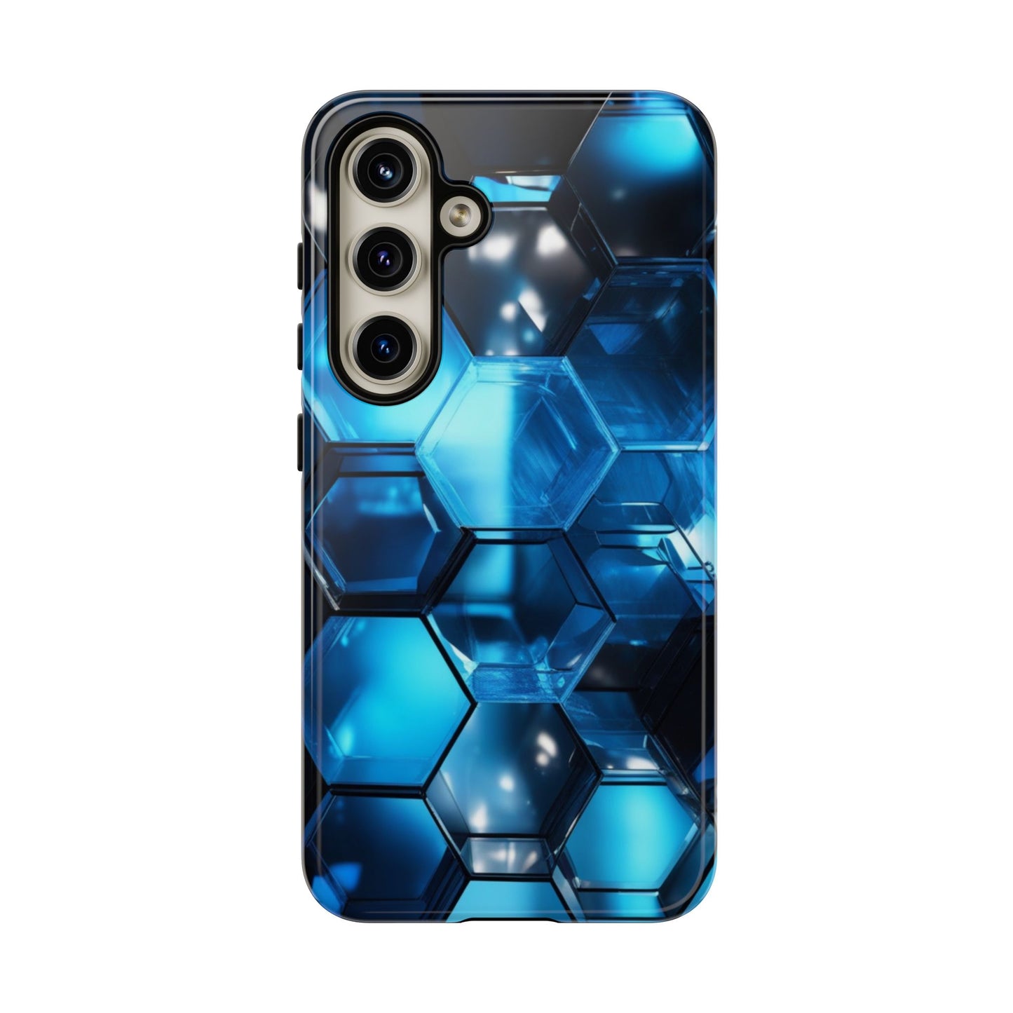 Tough Case Phone Case for Samsung Galaxy S25/S24– Dual Layer, Matte/Glossy Finish, Wireless Charging Compatible