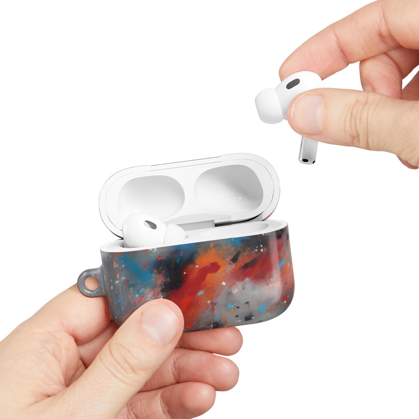 Printed AirPods Case – Scratch-Resistant, Slim & Lightweight Polycarbonate Cover - Trendy Audio Accessory