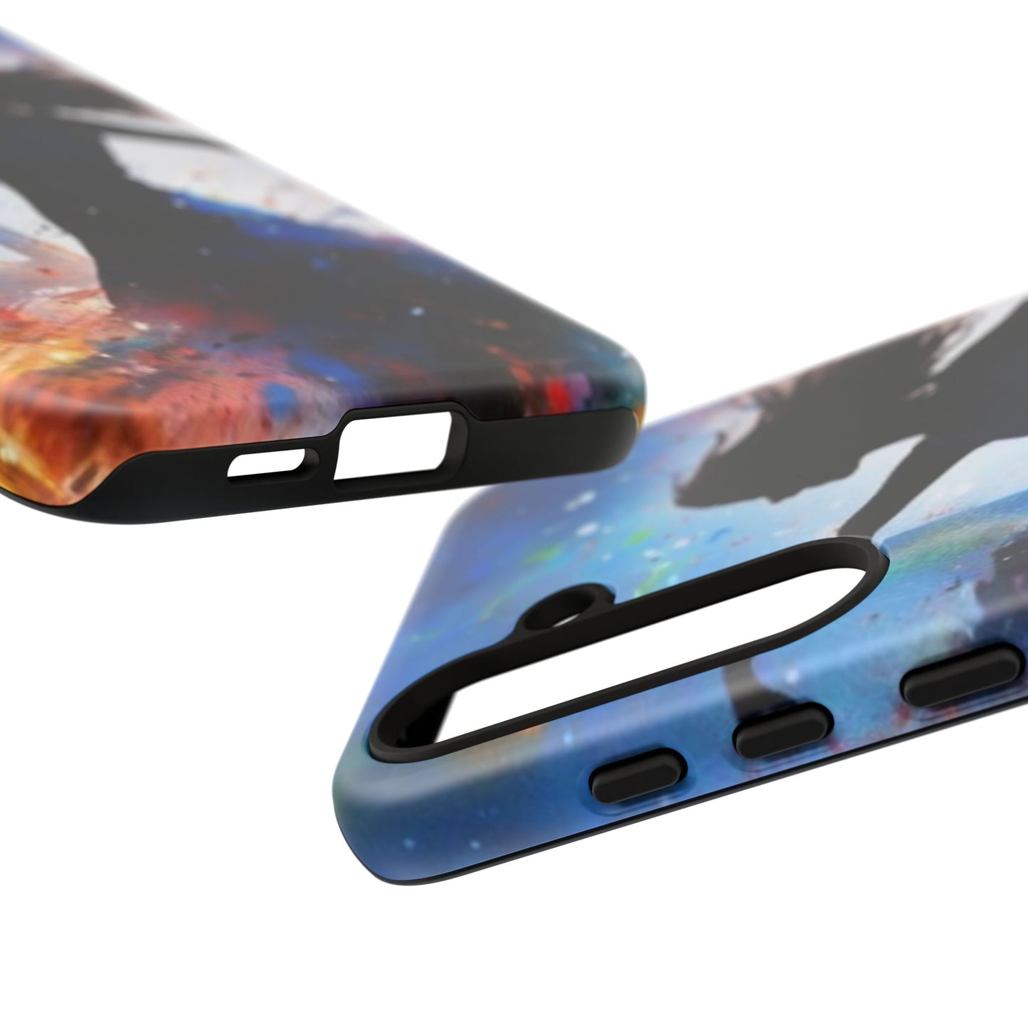 Tough Case Phone Case for Samsung Galaxy S 24/S25 – Dual Layer, Matte/Glossy Finish, Wireless Charging Compatible