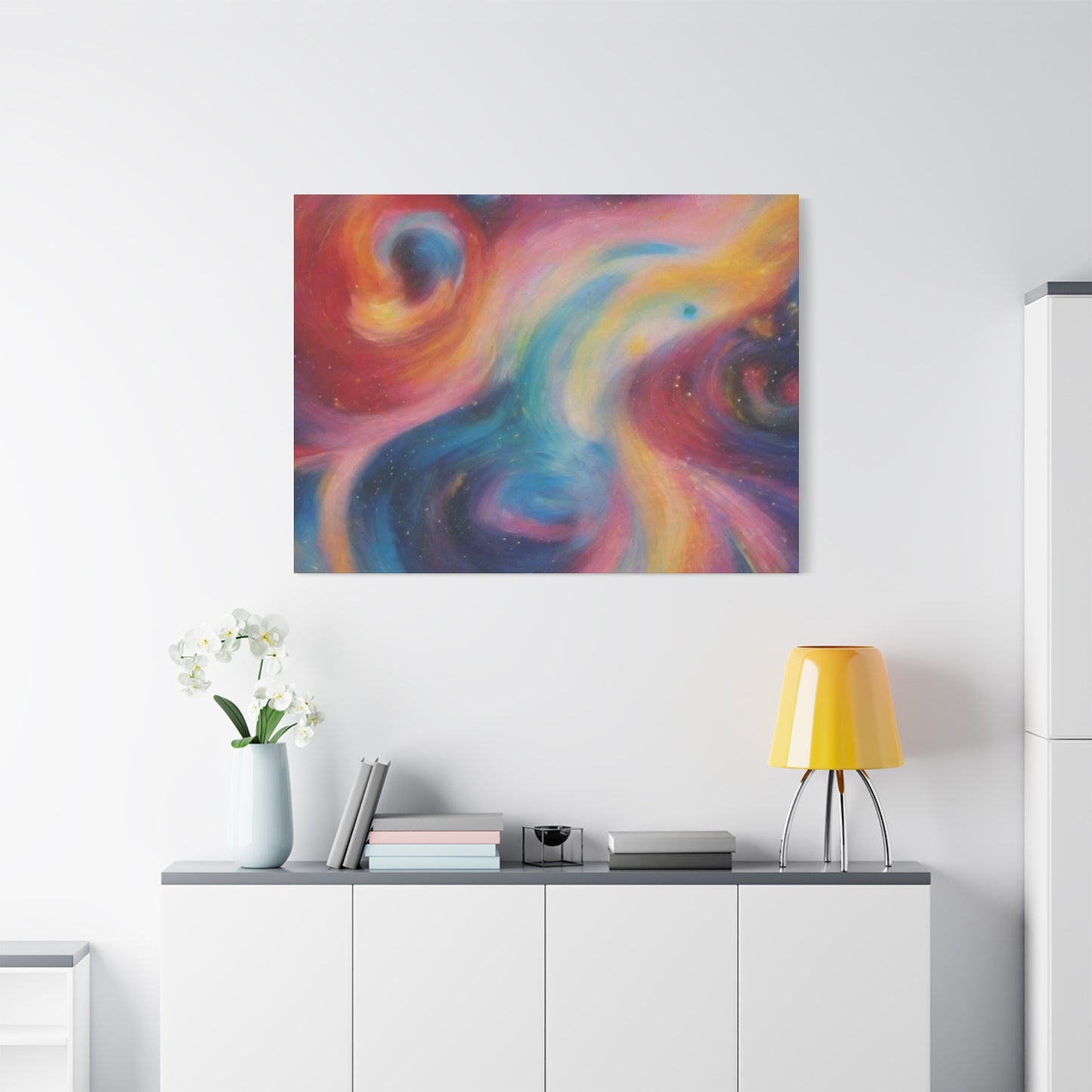 Abstract Art Canvas Print – Modern Wall Art, Digital Artwork, Matte Canvas, Ready to Hang, Home & Office Décor, Modern Wall Décor
