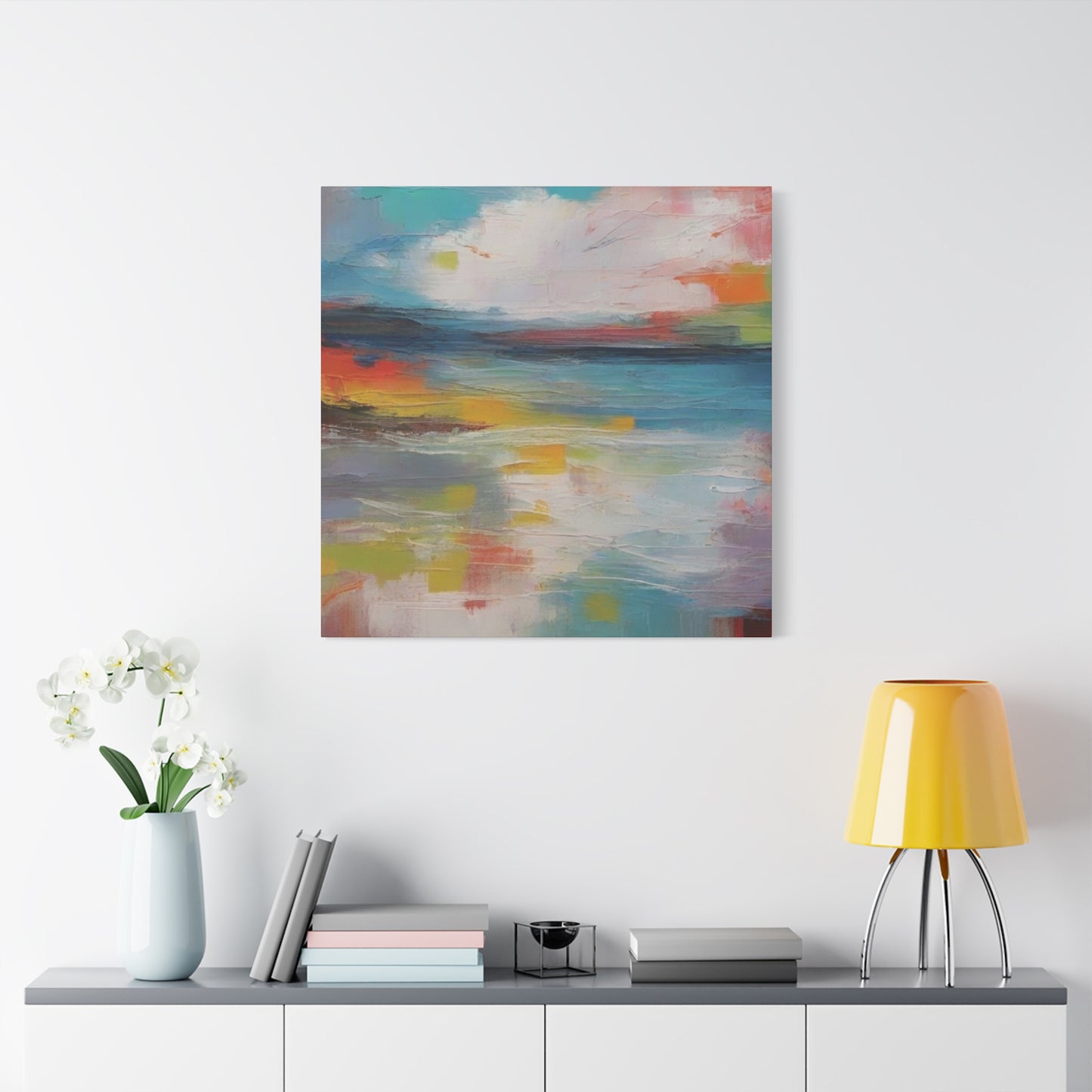 Abstract Art Canvas Print – Modern Wall Art, Digital Artwork, Matte Canvas, Ready to Hang, Home & Office Décor, Modern Wall Décor