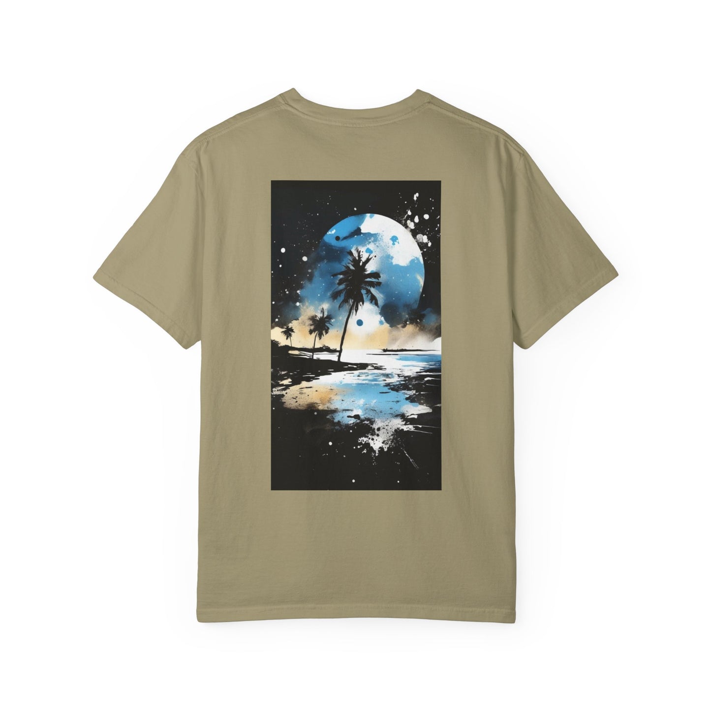 Siiuno Tropical T-Shirt, Casual Summer Wear, Beach Vacation Top, Gift for Nature Lovers, Eco-Friendly Fashion