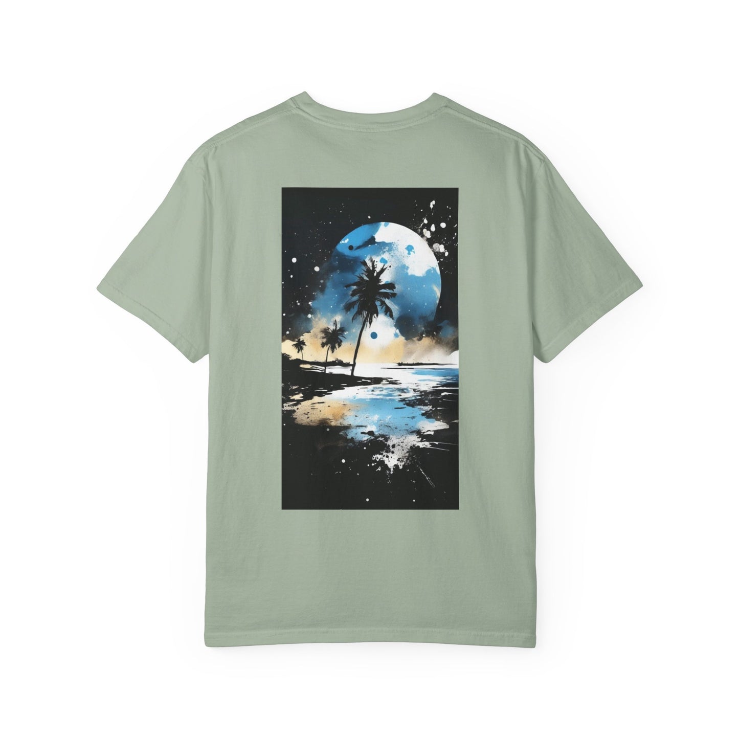 Siiuno Tropical T-Shirt, Casual Summer Wear, Beach Vacation Top, Gift for Nature Lovers, Eco-Friendly Fashion