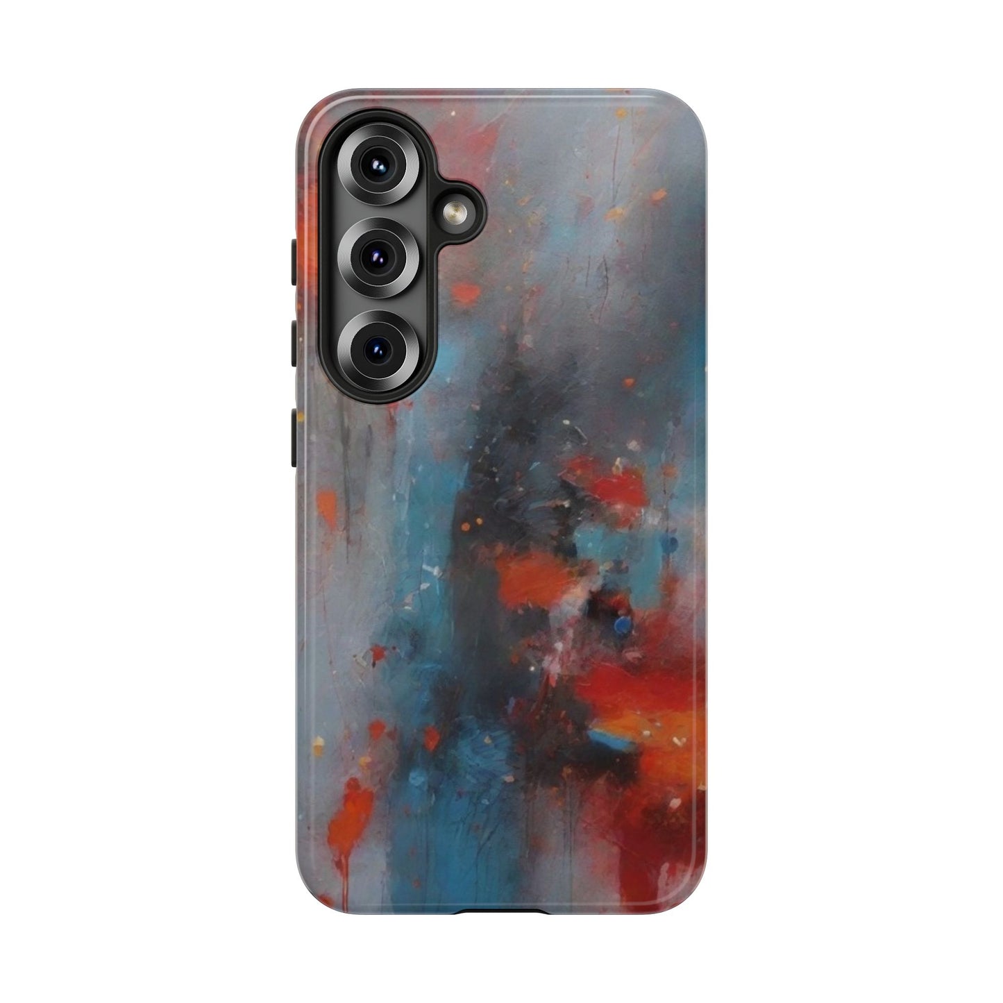 Tough Case Phone Case for Samsung Galaxy S25/S24 – Dual Layer, Matte/Glossy Finish, Wireless Charging Compatible
