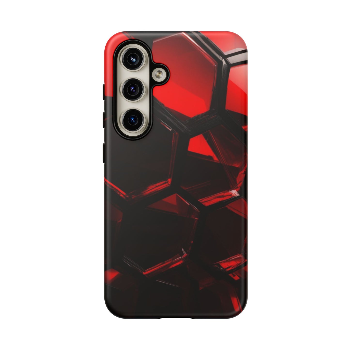 Tough Case Phone Case for Samsung Galaxy S25/S24 – Dual Layer, Matte/Glossy Finish, Wireless Charging Compatible