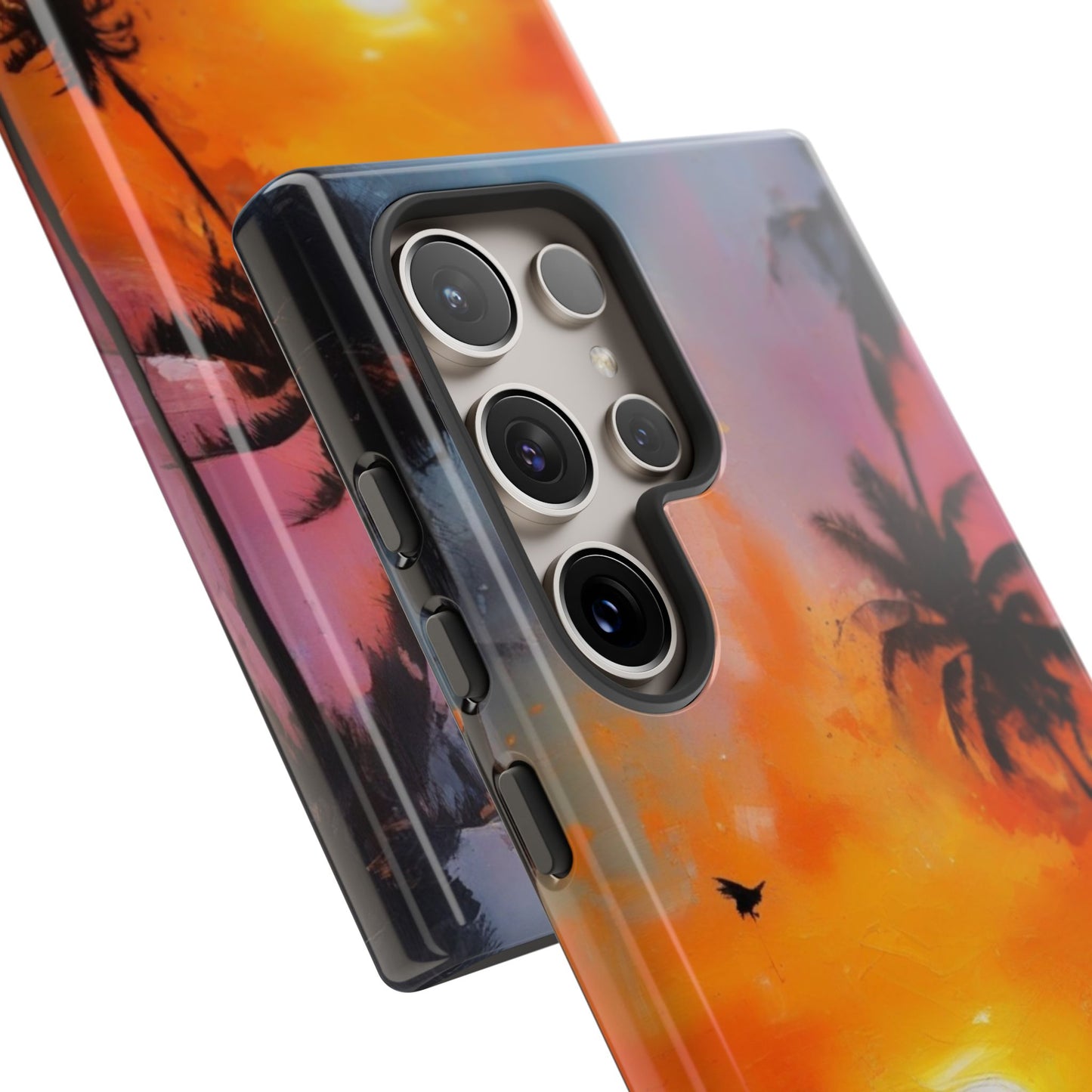 Tough Case Phone Case for Samsung Galaxy S25/S24 – Dual Layer, Matte/Glossy Finish, Wireless Charging Compatible