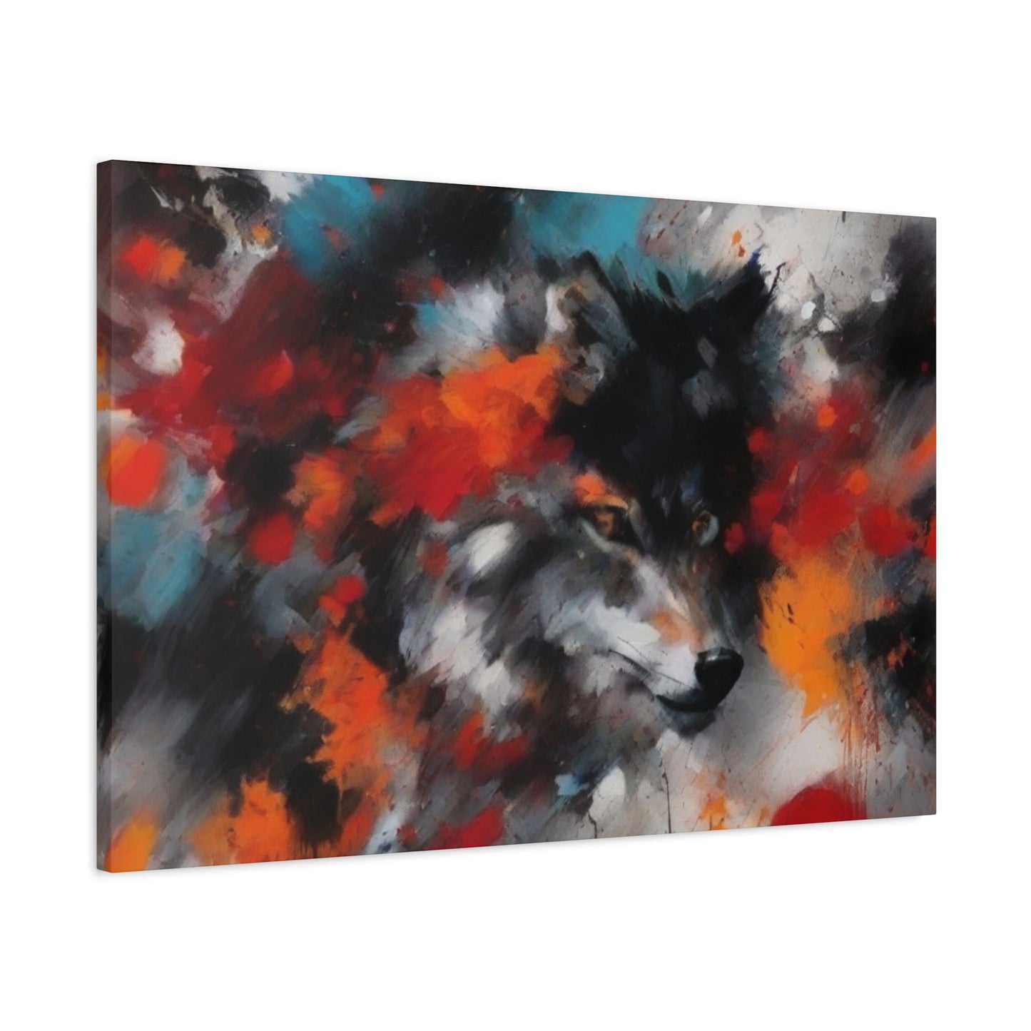 Abstract Art Canvas Print – Modern Wall Art, Digital Artwork, Matte Canvas, Ready to Hang, Home & Office Décor, Modern Wall Décor