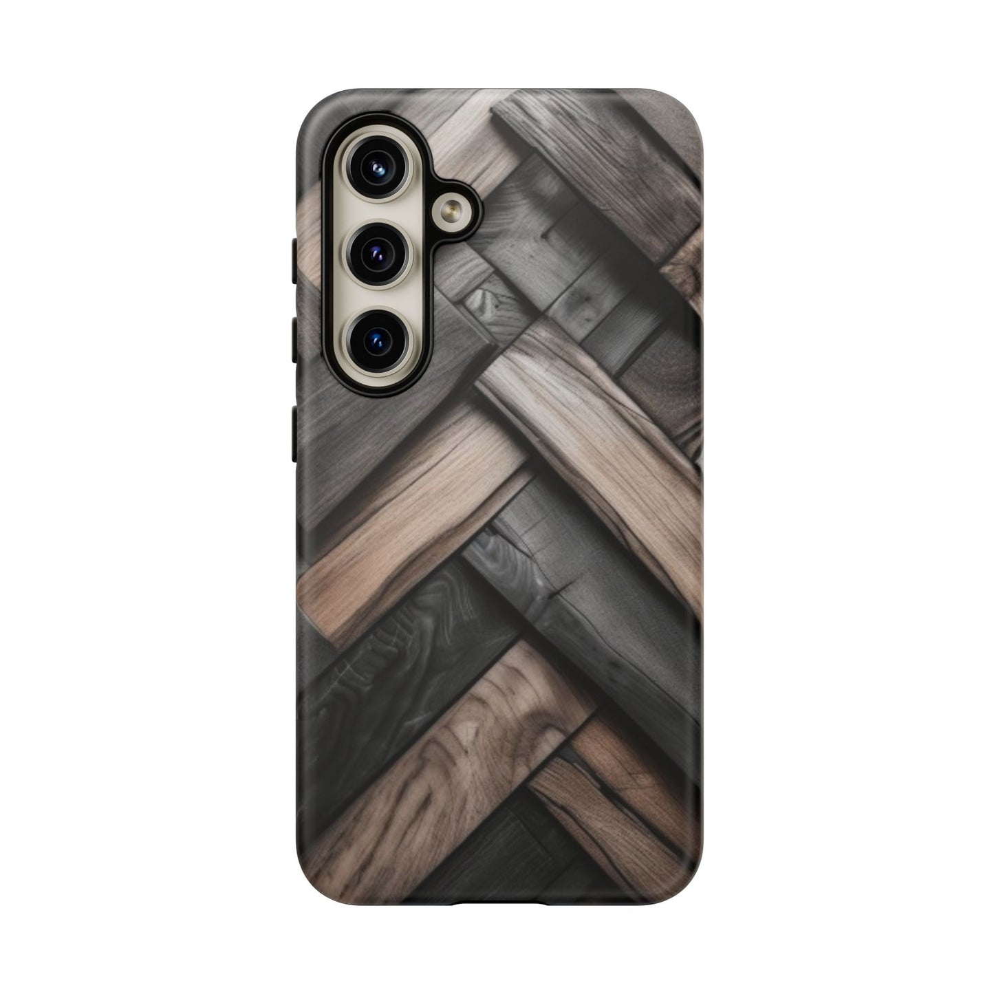 Tough Case Phone Case for Samsung Galaxy S25/S24 – Dual Layer, Matte/Glossy Finish, Wireless Charging Compatible