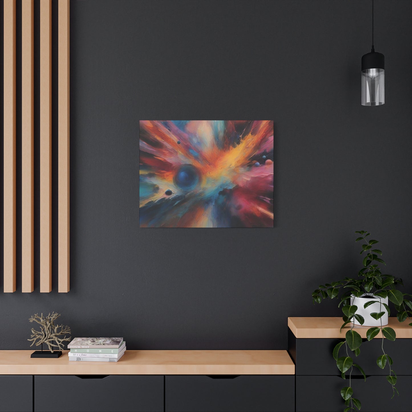 Abstract Art Canvas Print – Modern Wall Art, Digital Artwork, Matte Canvas, Ready to Hang, Home & Office Décor, Modern Wall Décor