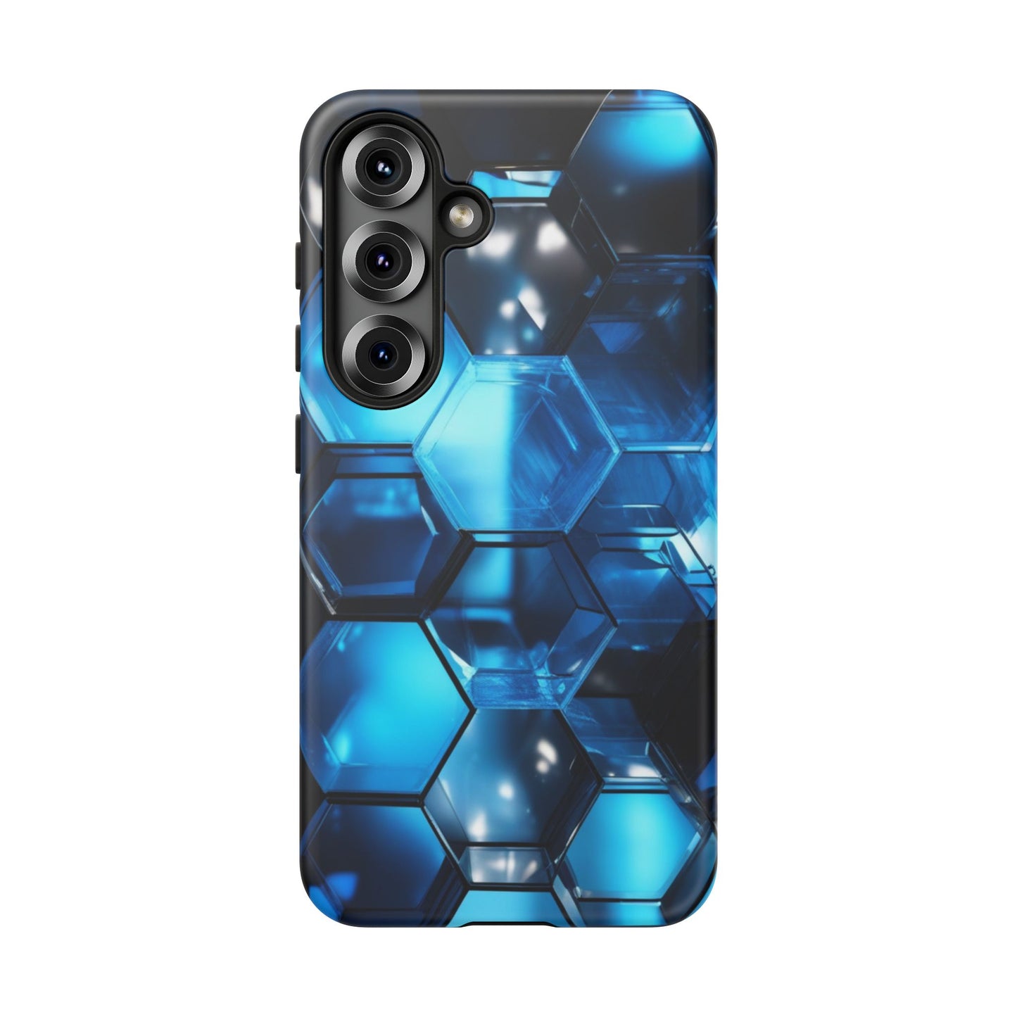 Tough Case Phone Case for Samsung Galaxy S25/S24– Dual Layer, Matte/Glossy Finish, Wireless Charging Compatible