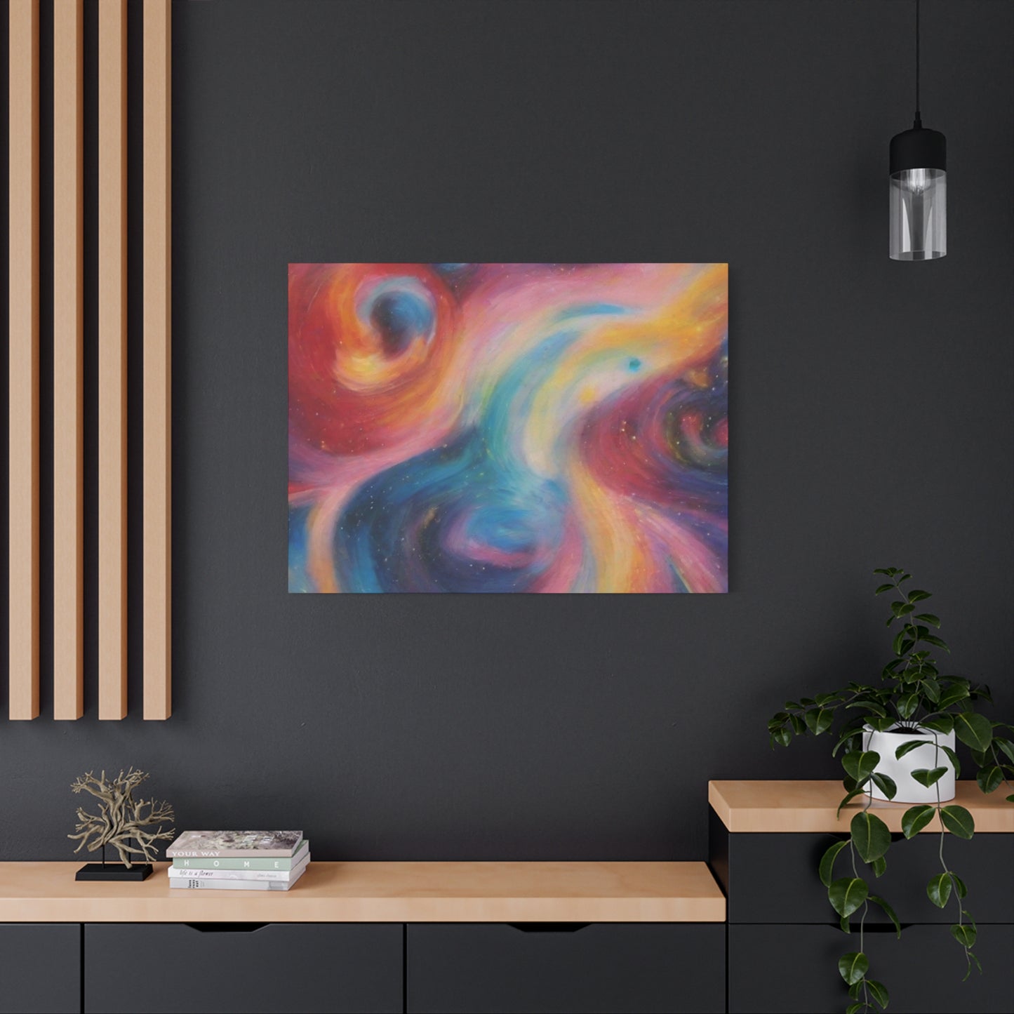 Abstract Art Canvas Print – Modern Wall Art, Digital Artwork, Matte Canvas, Ready to Hang, Home & Office Décor, Modern Wall Décor