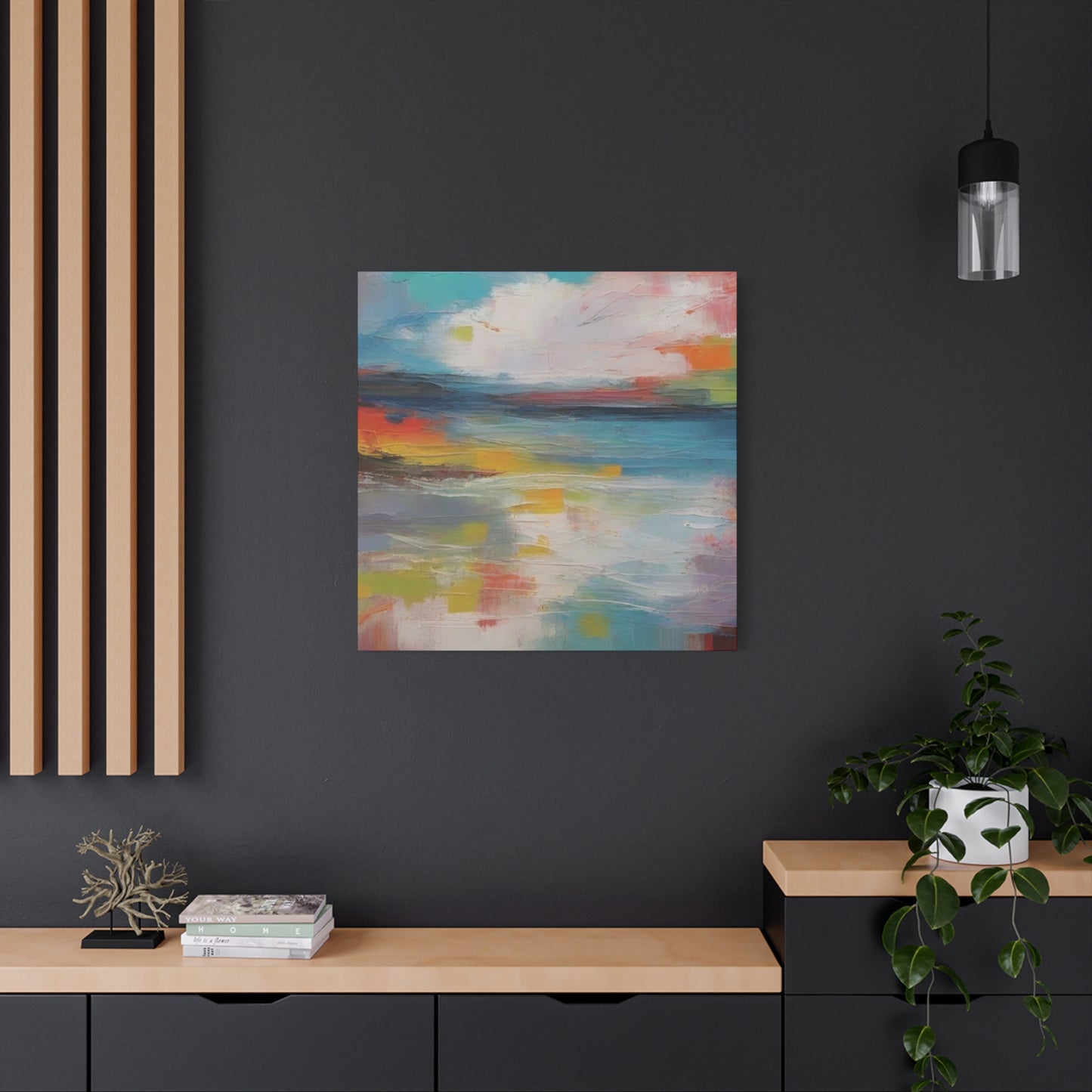 Abstract Art Canvas Print – Modern Wall Art, Digital Artwork, Matte Canvas, Ready to Hang, Home & Office Décor, Modern Wall Décor