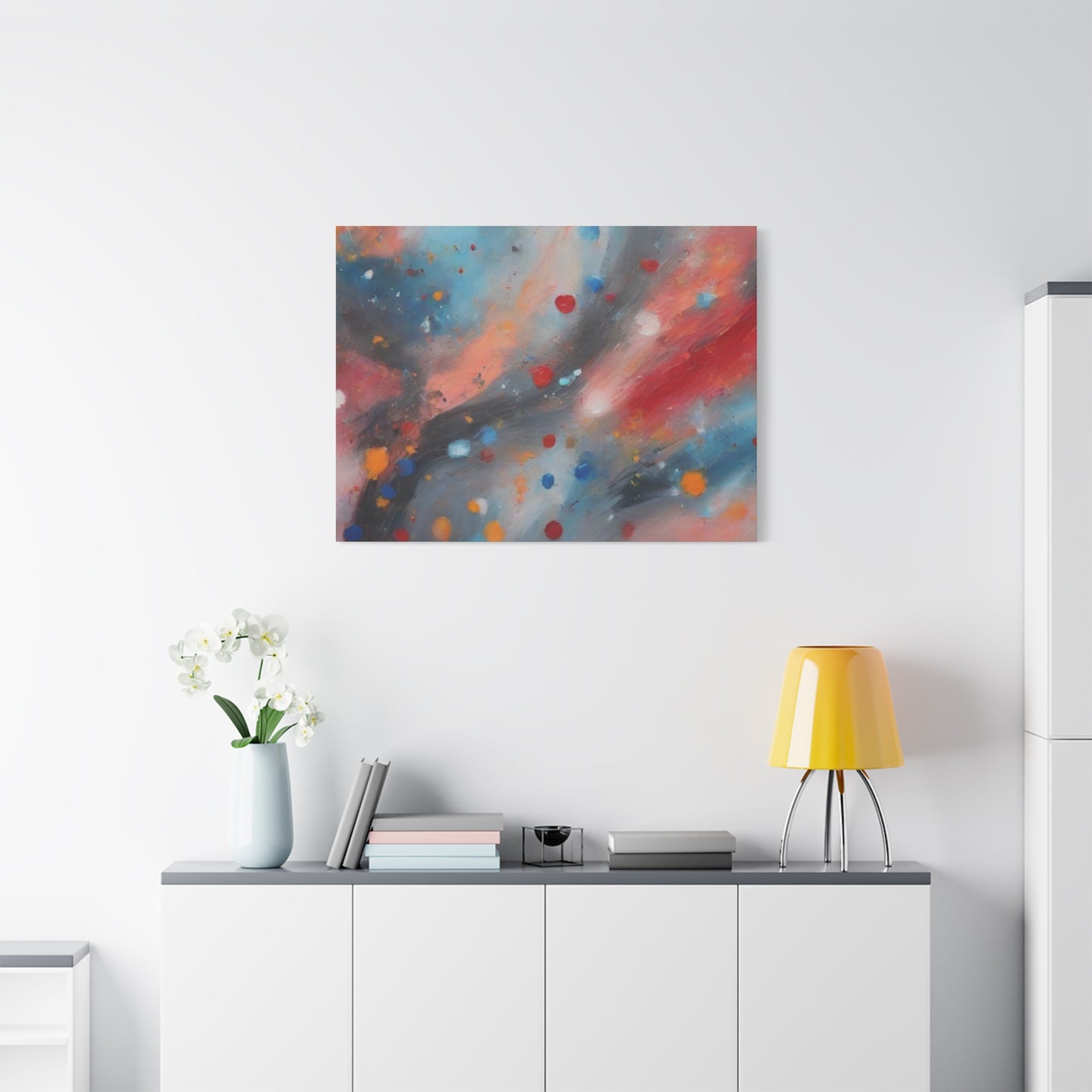 Abstract Art Canvas Print – Modern Wall Art, Digital Artwork, Matte Canvas, Ready to Hang, Home & Office Décor, Modern Wall Décor