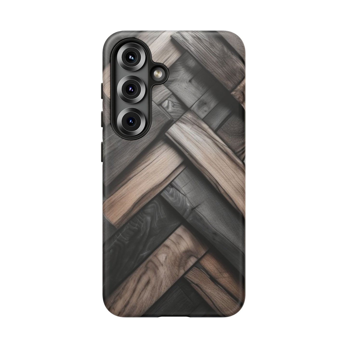 Tough Case Phone Case for Samsung Galaxy S25/S24 – Dual Layer, Matte/Glossy Finish, Wireless Charging Compatible