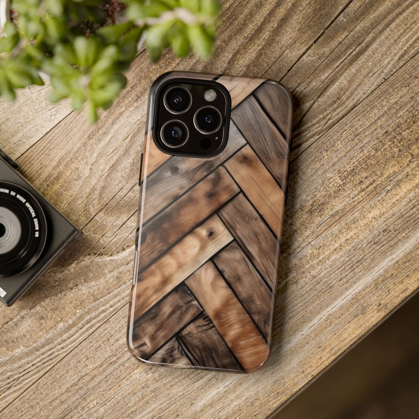 Tough Case Phone Case for iPhone 16/16 Plus/16 Pro/ 16 Pro Max – Dual Layer, Matte/Glossy Finish, Wireless Charging Compatible