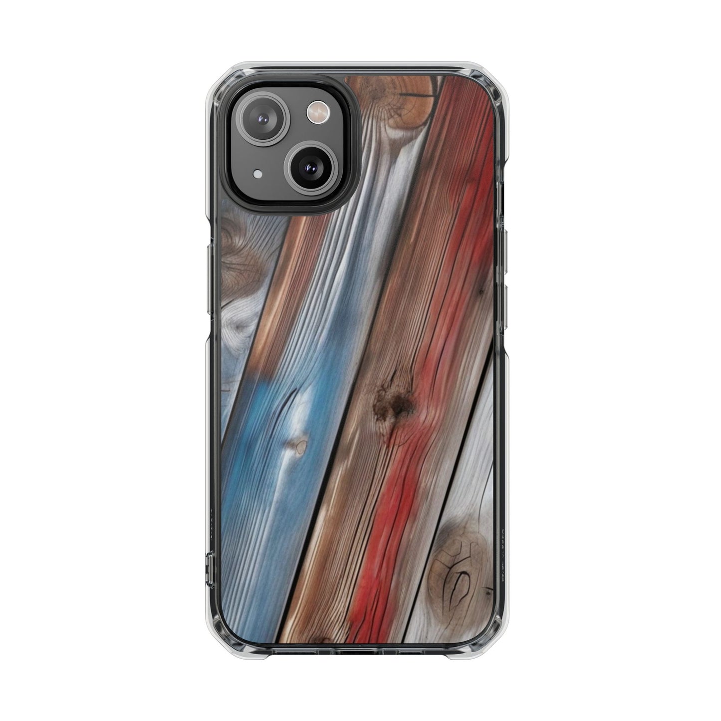Magnetic Clear Impact Case for iPhone 16/15/14, Protective Cover for Phone, Gift for Him or Her, Eco-Friendly Phone Accessory