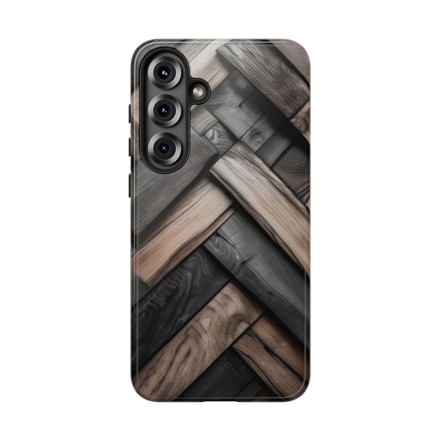 Tough Case Phone Case for Samsung Galaxy S25/S24 – Dual Layer, Matte/Glossy Finish, Wireless Charging Compatible