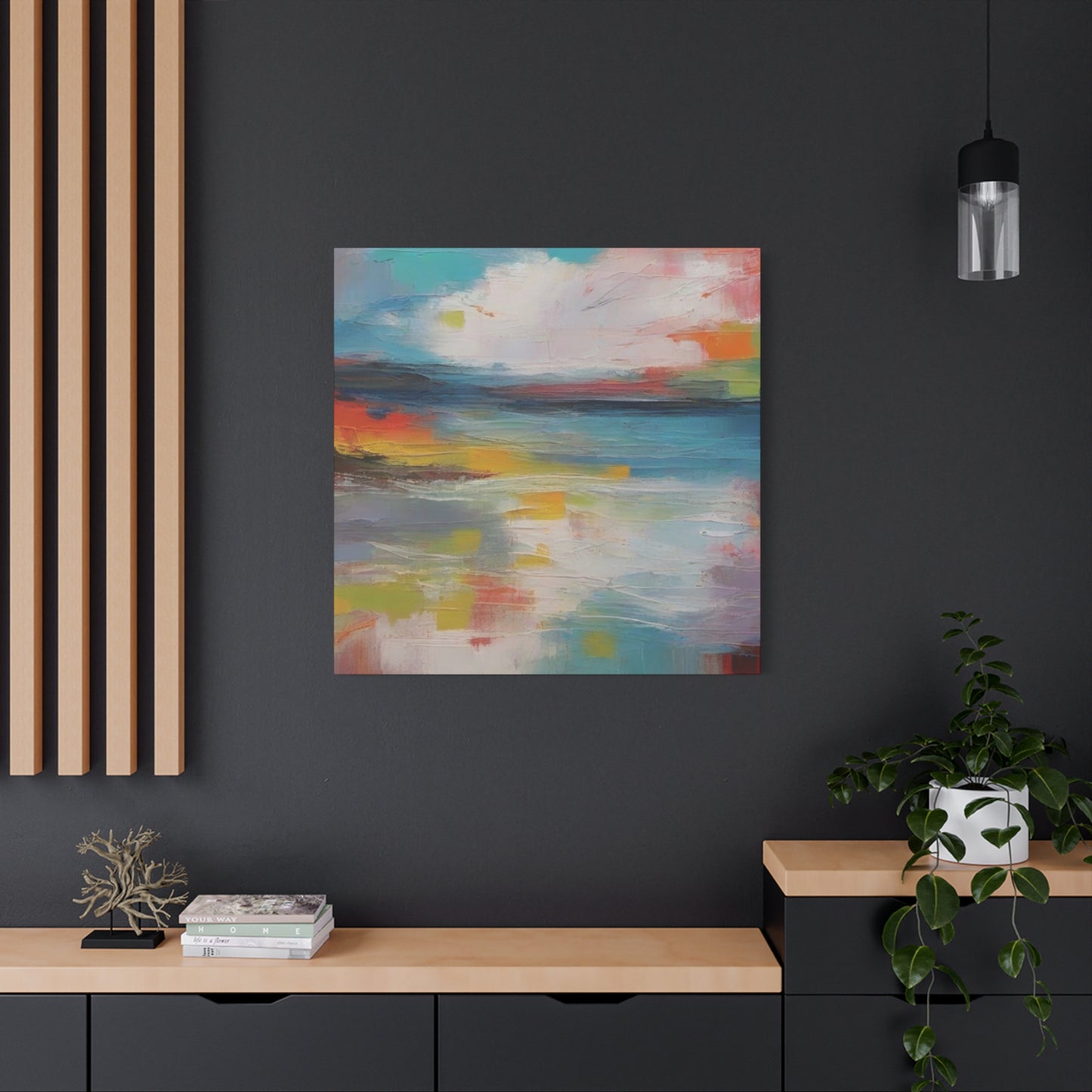 Abstract Art Canvas Print – Modern Wall Art, Digital Artwork, Matte Canvas, Ready to Hang, Home & Office Décor, Modern Wall Décor