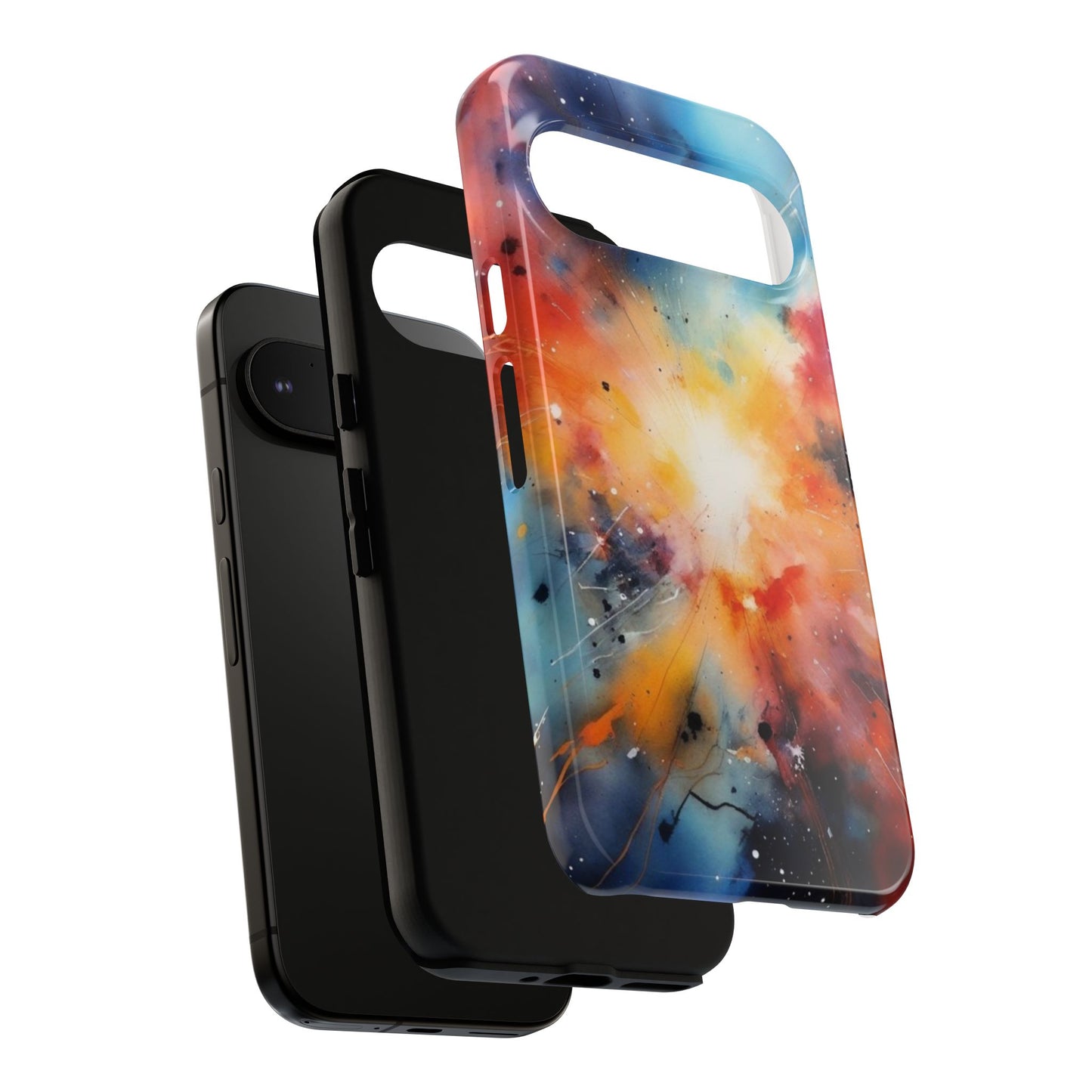 Tough Case Phone Case for Google Pixel 9/9Pro– Dual Layer, Matte/Glossy Finish, Wireless Charging Compatible, Galaxy Phone Case - Tough & Vibrant Protection