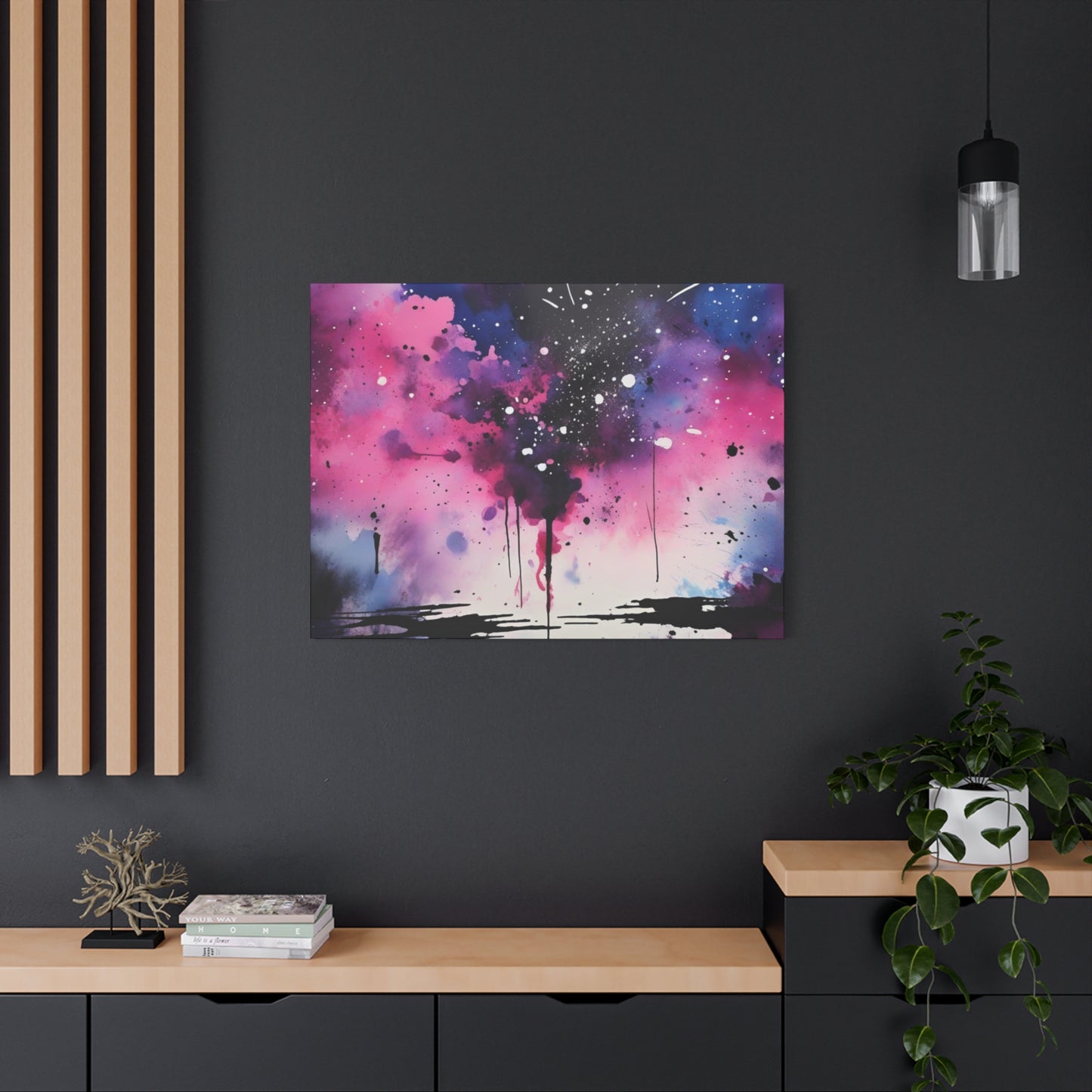 Abstract Art Canvas Print – Modern Wall Art, Digital Artwork, Matte Canvas, Ready to Hang, Home & Office Décor, Modern Wall Décor