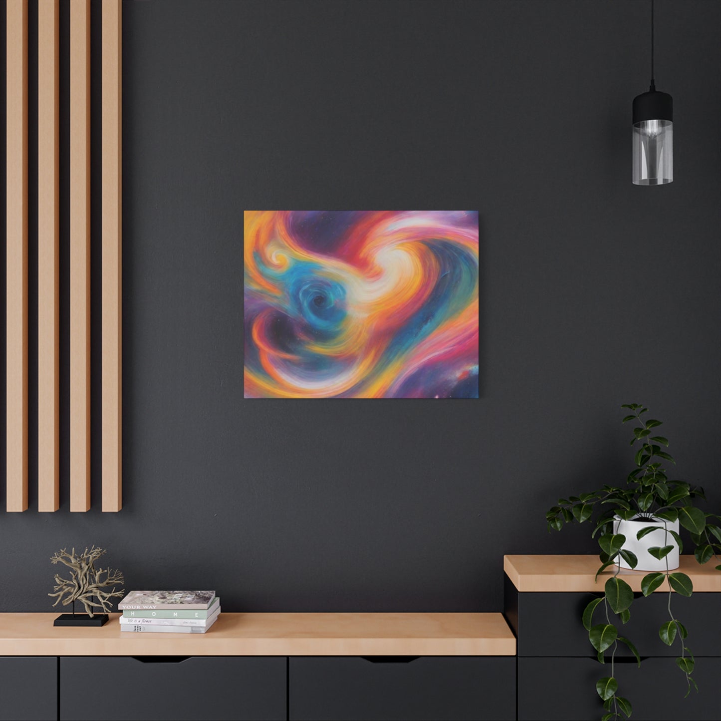 Abstract Art Canvas Print – Modern Wall Art, Digital Artwork, Matte Canvas, Ready to Hang, Home & Office Décor, Modern Wall Décor