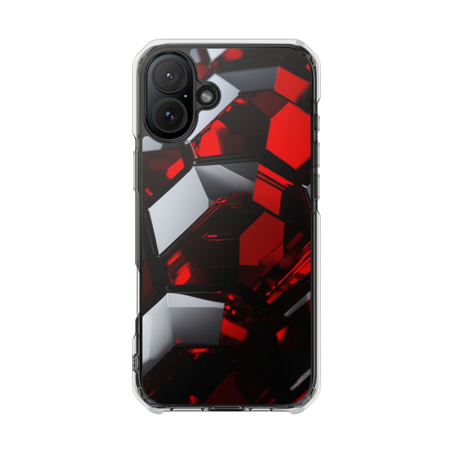 Magnetic Impact Phone Case for iPhone 16/15/14, Protection, Trendy Gift, Minimalist Style.