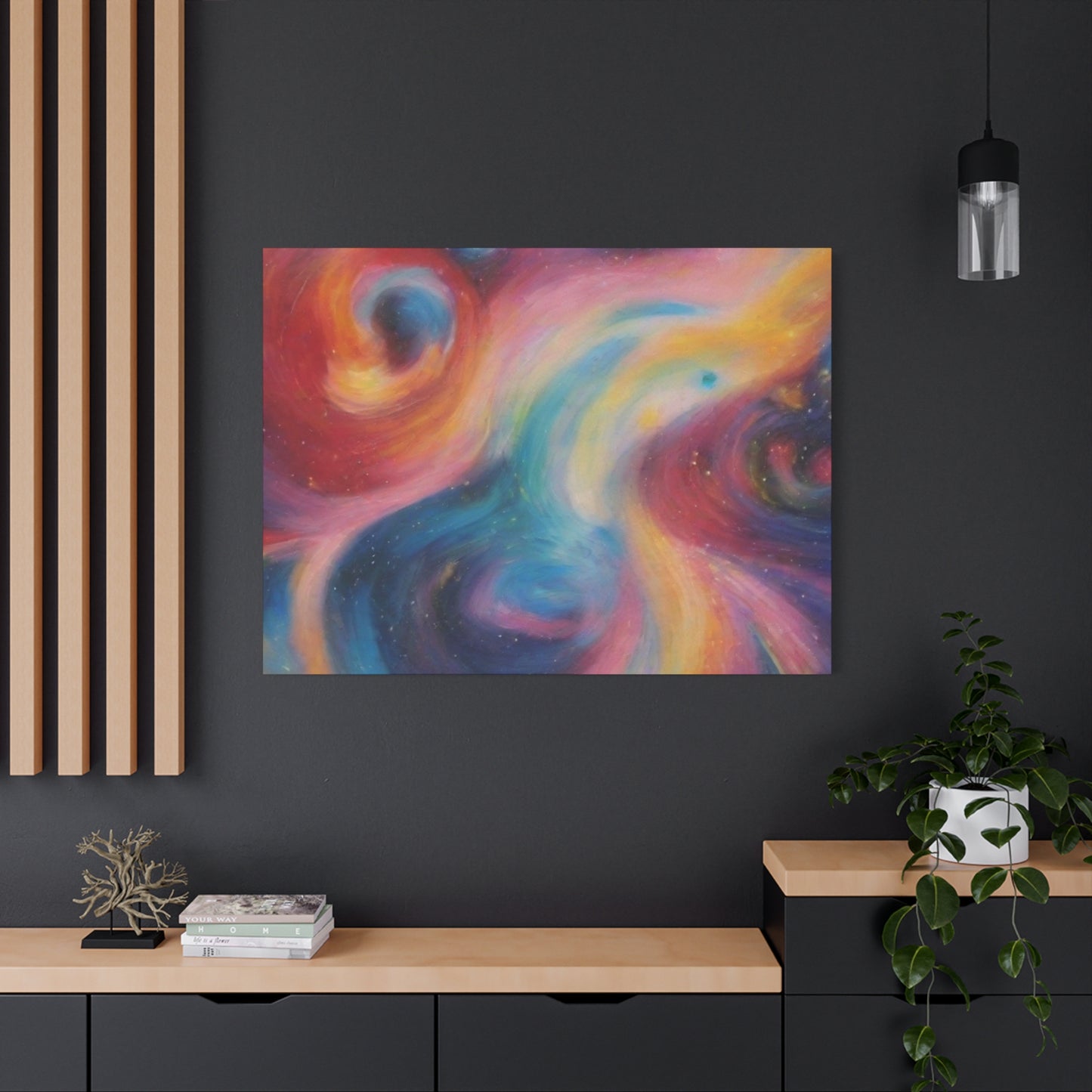 Abstract Art Canvas Print – Modern Wall Art, Digital Artwork, Matte Canvas, Ready to Hang, Home & Office Décor, Modern Wall Décor