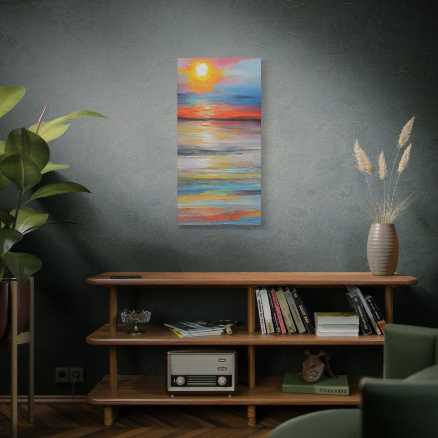 Abstract Art Canvas Print – Modern Wall Art, Digital Artwork, Matte Canvas, Ready to Hang, Home & Office Décor, Modern Wall Décor