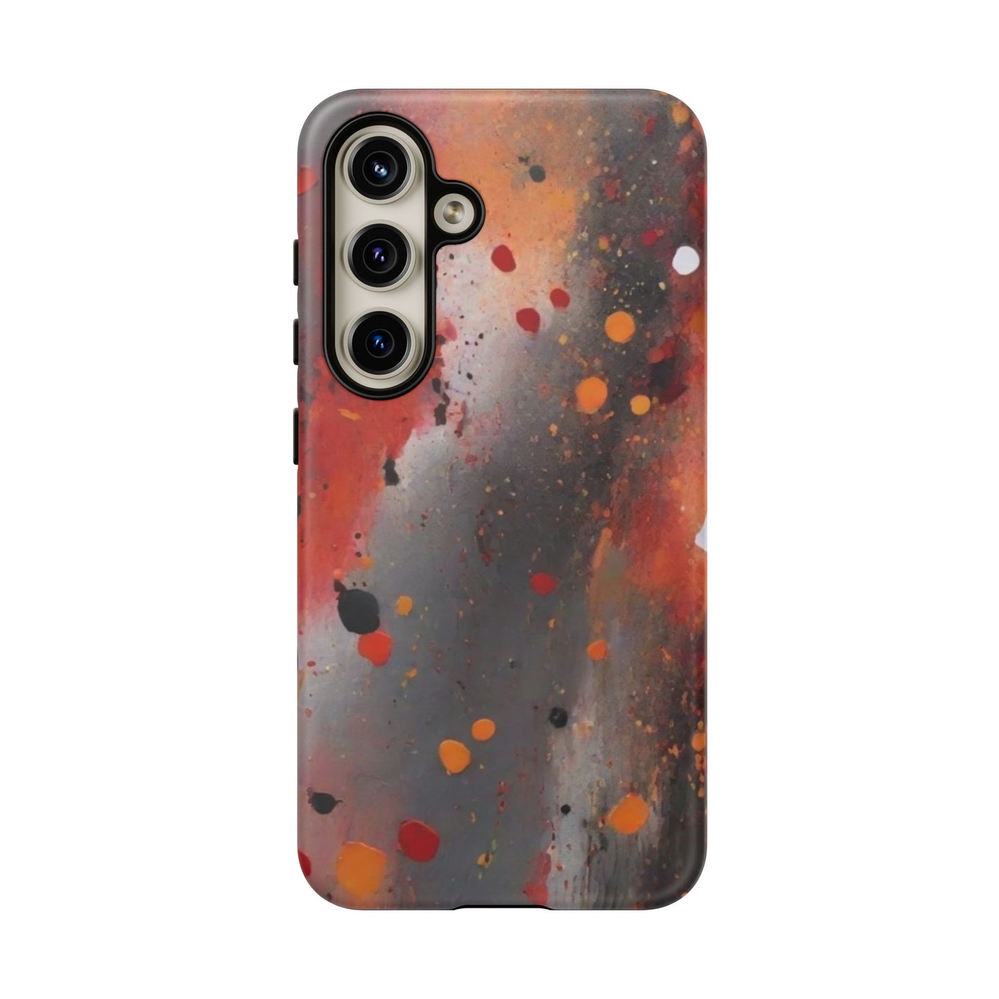 Tough Case Phone Case for Samsung Galaxy S25/S24 – Dual Layer, Matte/Glossy Finish, Wireless Charging Compatible