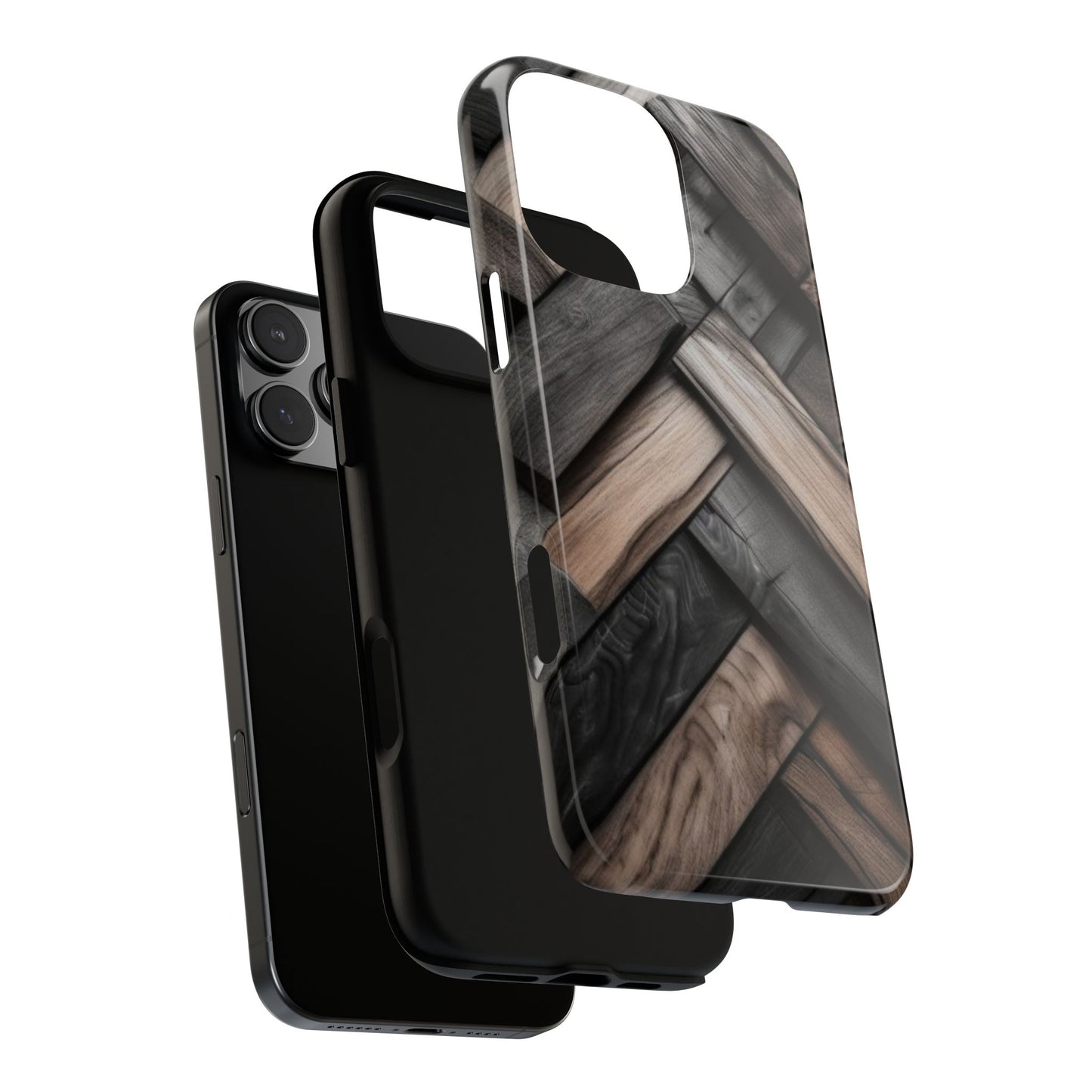 iPhone Tough Case Phone Case for iPhone 14\15\16 – Dual Layer, Matte/Glossy Finish, Wireless Charging Compatible