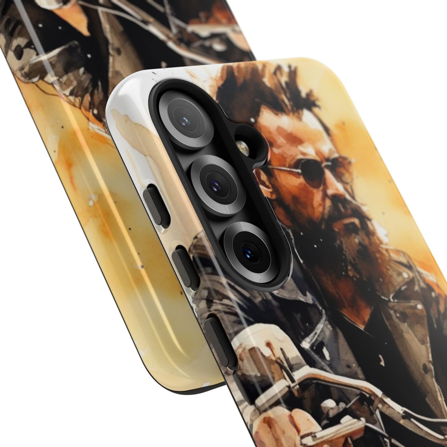 Tough Case Phone Case for Samsung Galaxy S25/S24 – Dual Layer, Matte/Glossy Finish, Wireless Charging Compatible