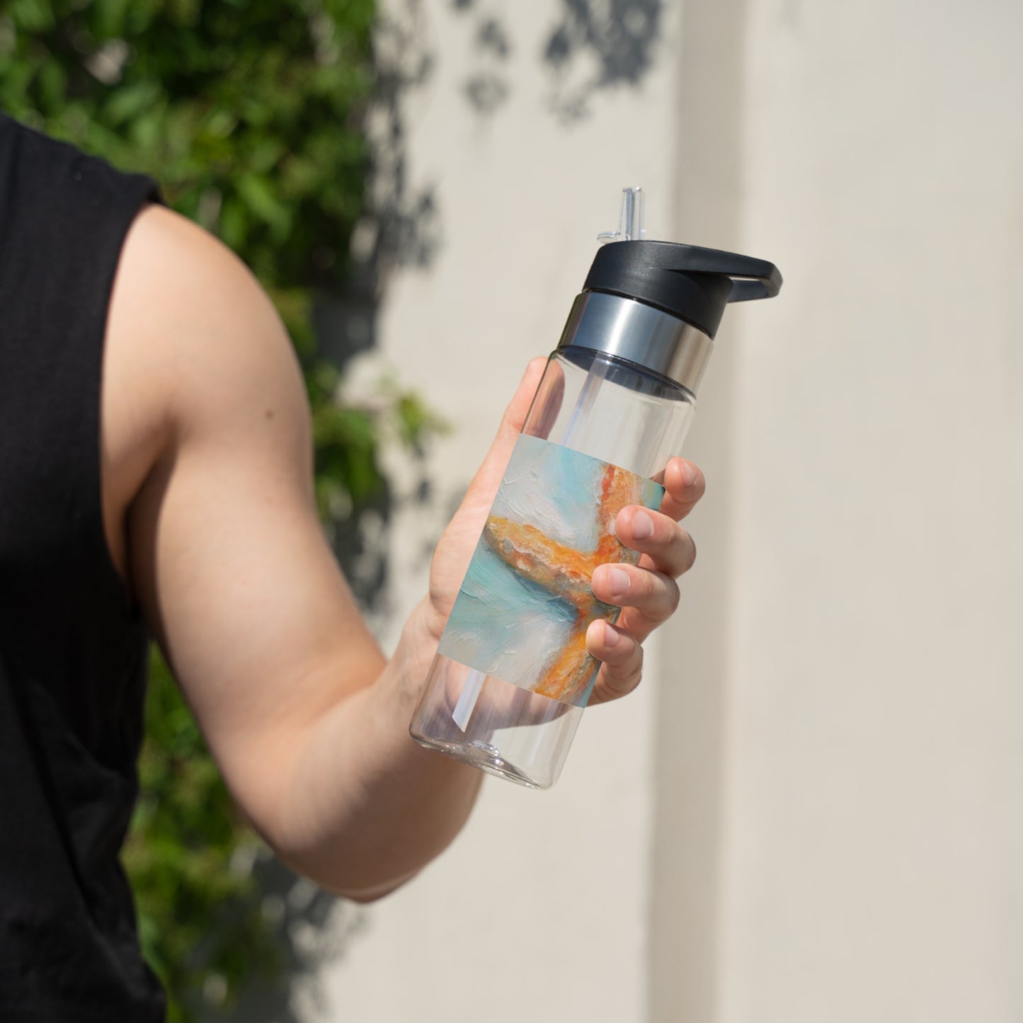 Kensington Tritan™ Sport Water Bottle – 20oz, BPA-Free, Lightweight & Spill-Resistant with Straw