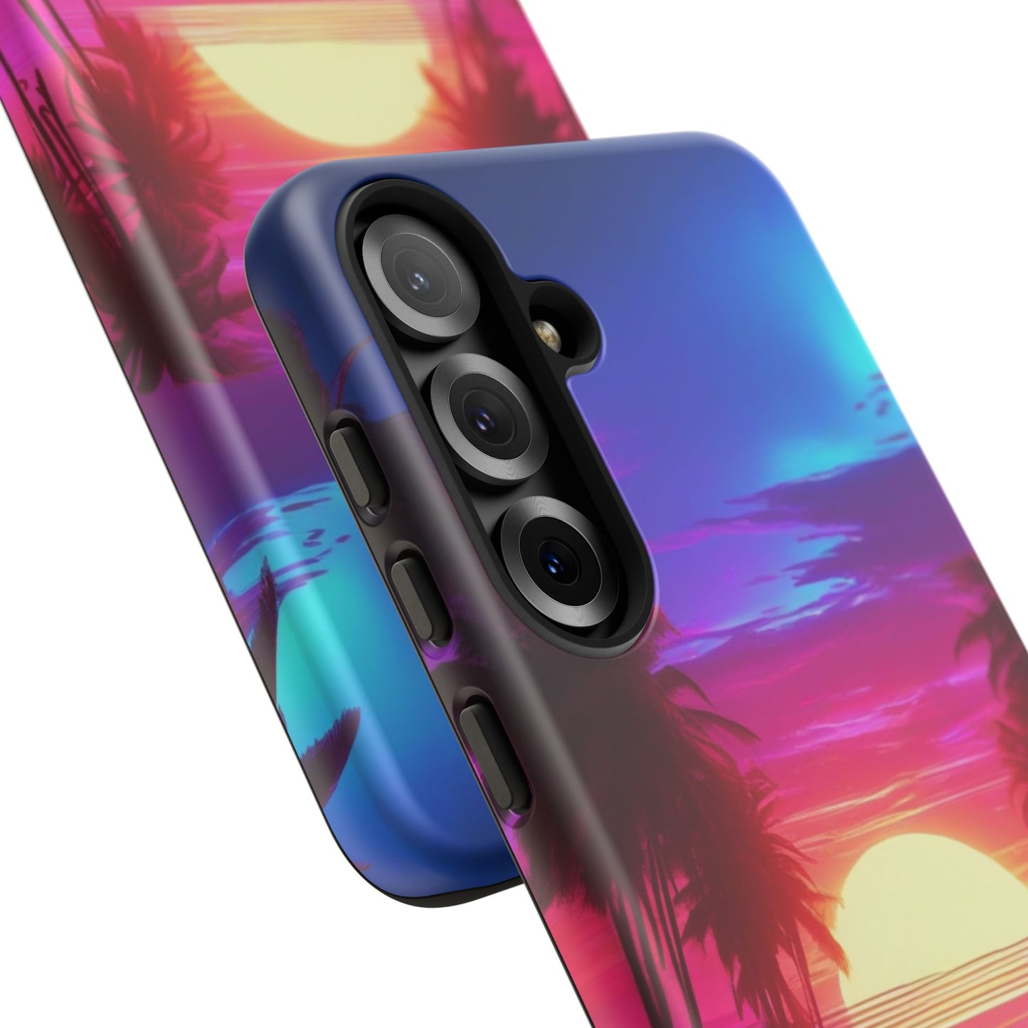Tough Case Phone Case for Samsung Galaxy S25/S24 – Dual Layer, Matte/Glossy Finish, Wireless Charging Compatible