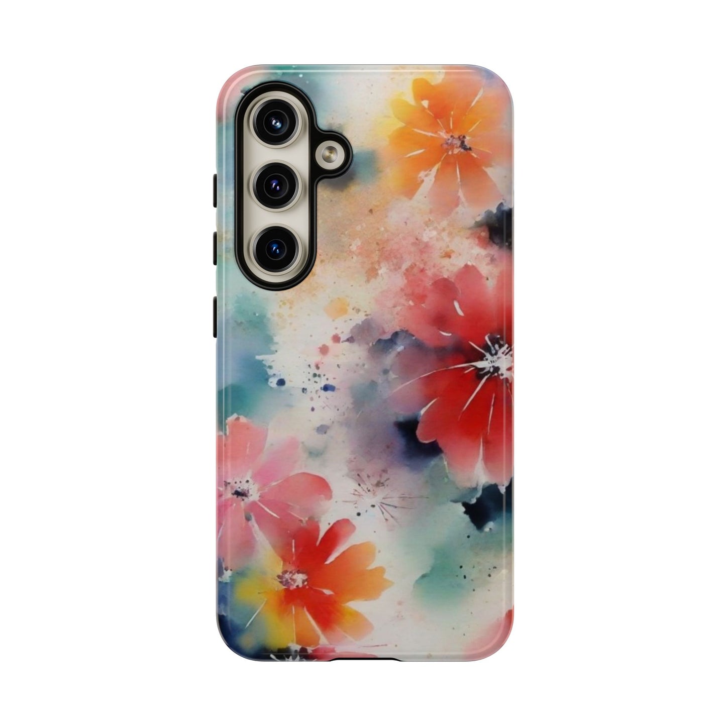 Tough Case Phone Case for Samsung Galaxy S25/S24 – Dual Layer, Matte/Glossy Finish, Wireless Charging Compatible