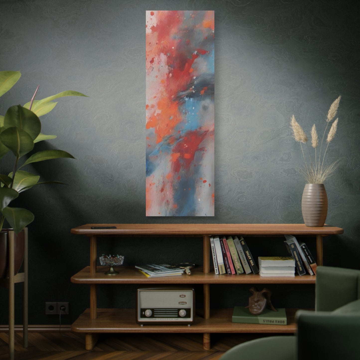 Abstract Art Canvas Print – Modern Wall Art, Digital Artwork, Matte Canvas, Ready to Hang, Home & Office Décor, Modern Wall Décor