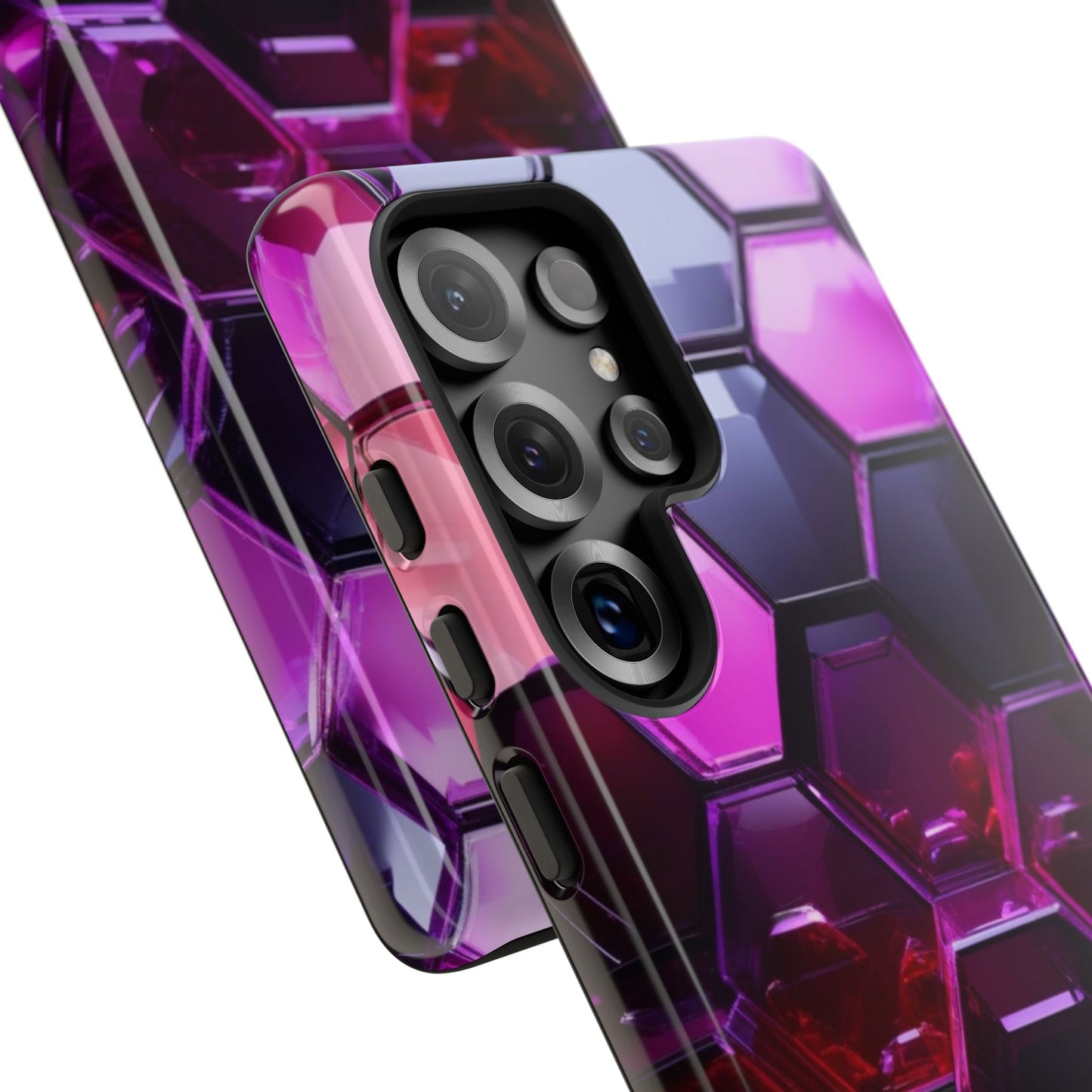 Tough Case Phone Case for Samsung Galaxy S25/S24 – Dual Layer, Matte/Glossy Finish, Wireless Charging Compatible