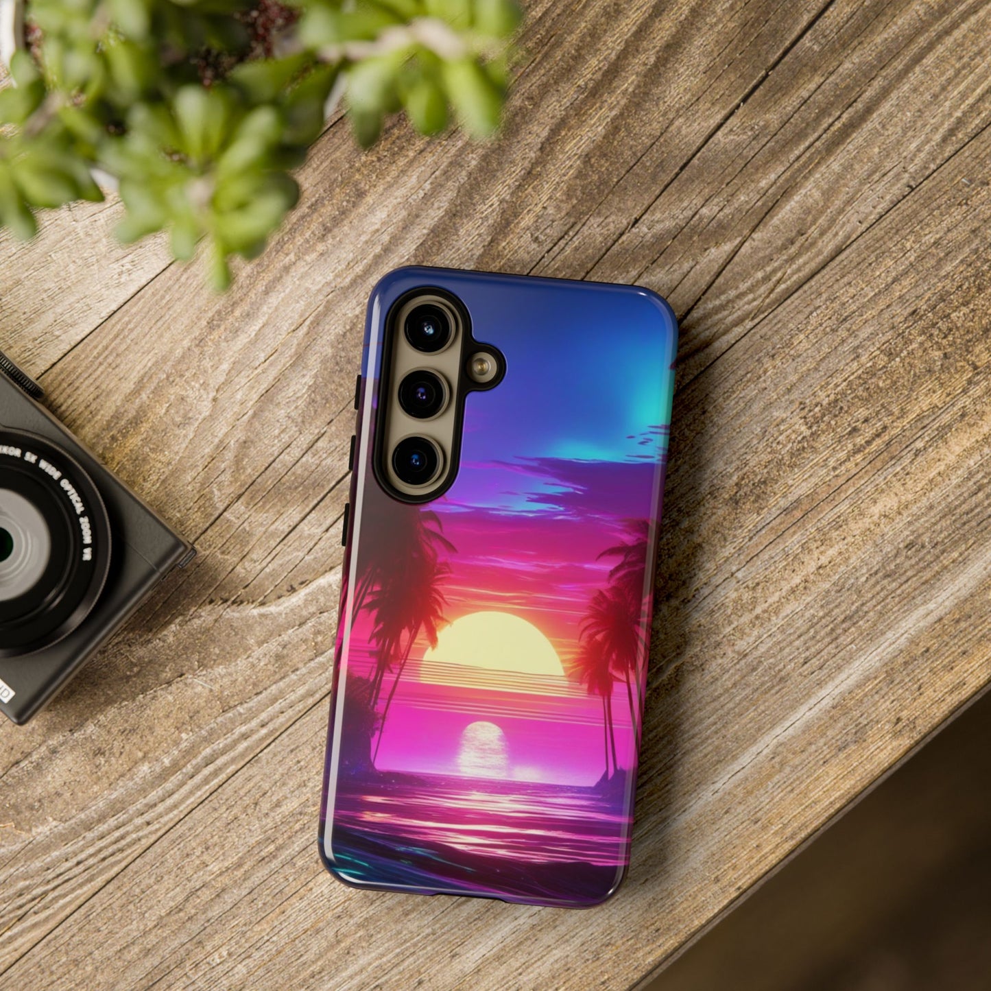 Tough Case Phone Case for Samsung Galaxy S25/S24 – Dual Layer, Matte/Glossy Finish, Wireless Charging Compatible