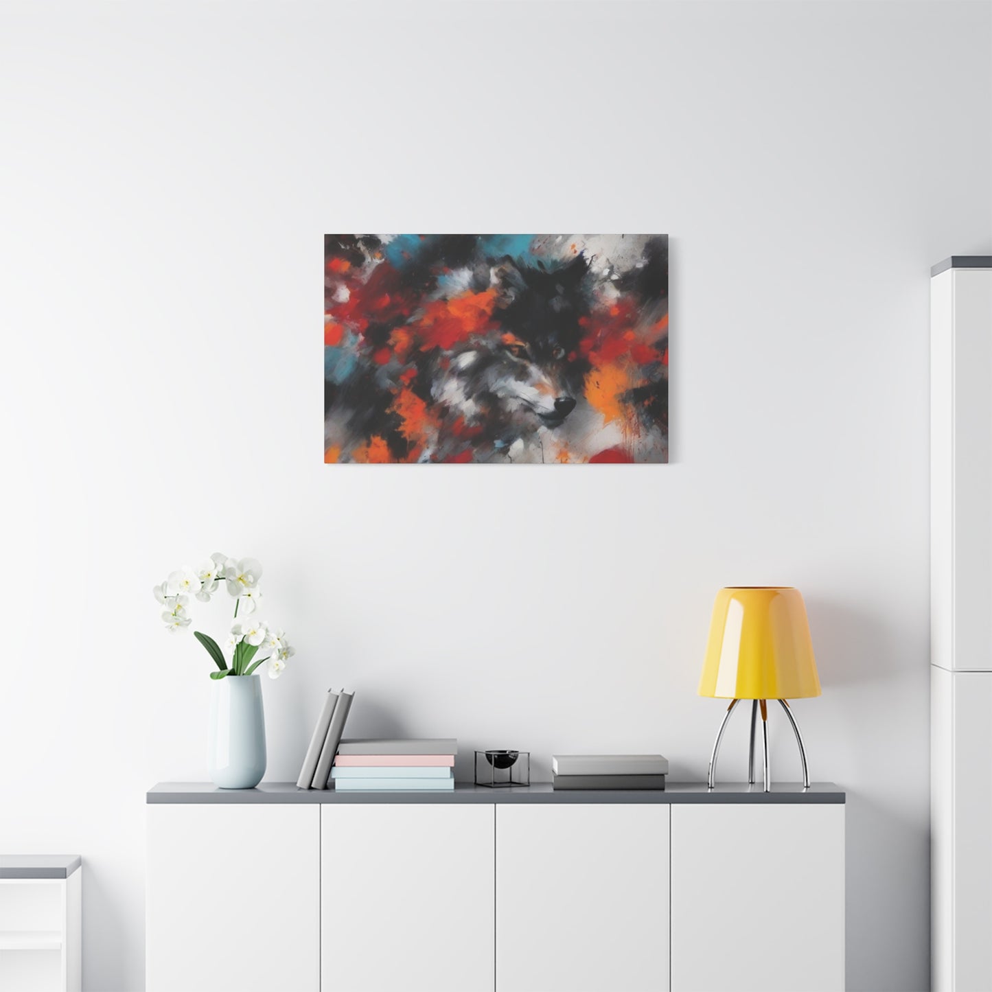 Abstract Art Canvas Print – Modern Wall Art, Digital Artwork, Matte Canvas, Ready to Hang, Home & Office Décor, Modern Wall Décor