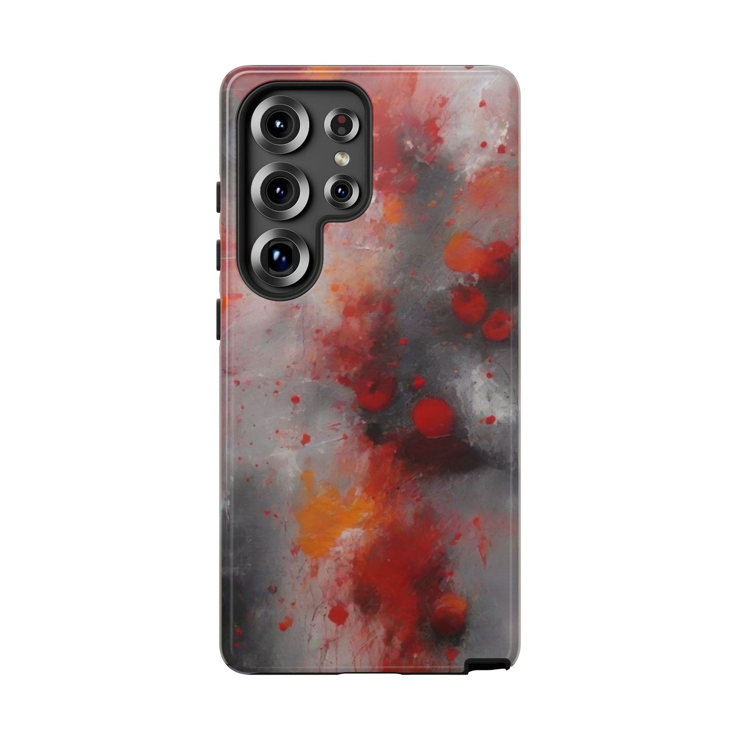 Tough Case Phone Case for Samsung Galaxy S25/S24 – Dual Layer, Matte/Glossy Finish, Wireless Charging Compatible