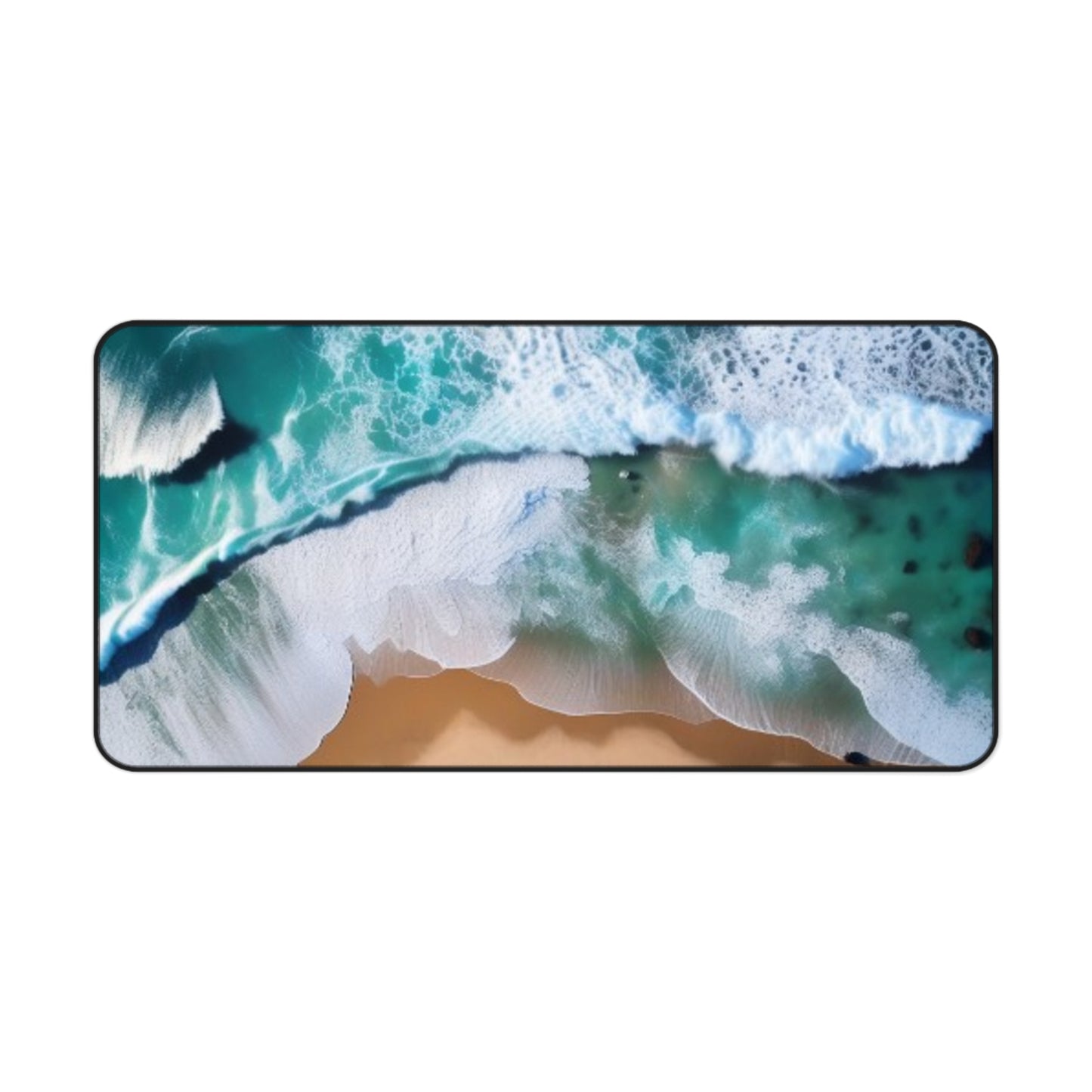 Large Gaming Mouse Pad – Premium Mouse Pad & Tech Accessory for Home & Office, Premium Desk Mat, Gaming Mouse Pad, Non-slip, Ocean Waves Desk Mat – Create a Serene Workspace