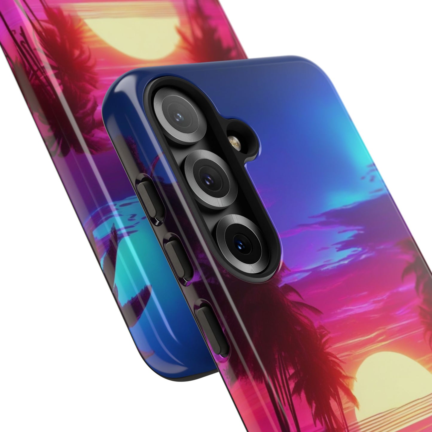 Tough Case Phone Case for Samsung Galaxy S25/S24 – Dual Layer, Matte/Glossy Finish, Wireless Charging Compatible