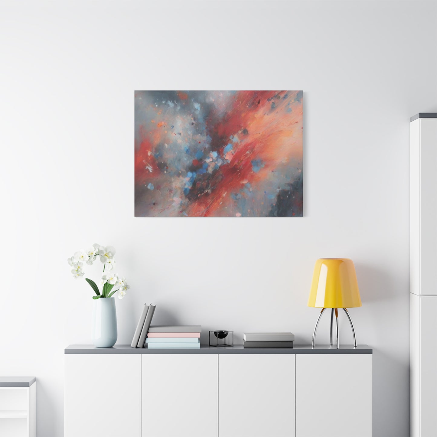 Abstract Art Canvas Print – Modern Wall Art, Digital Artwork, Matte Canvas, Ready to Hang, Home & Office Décor, Modern Wall Décor