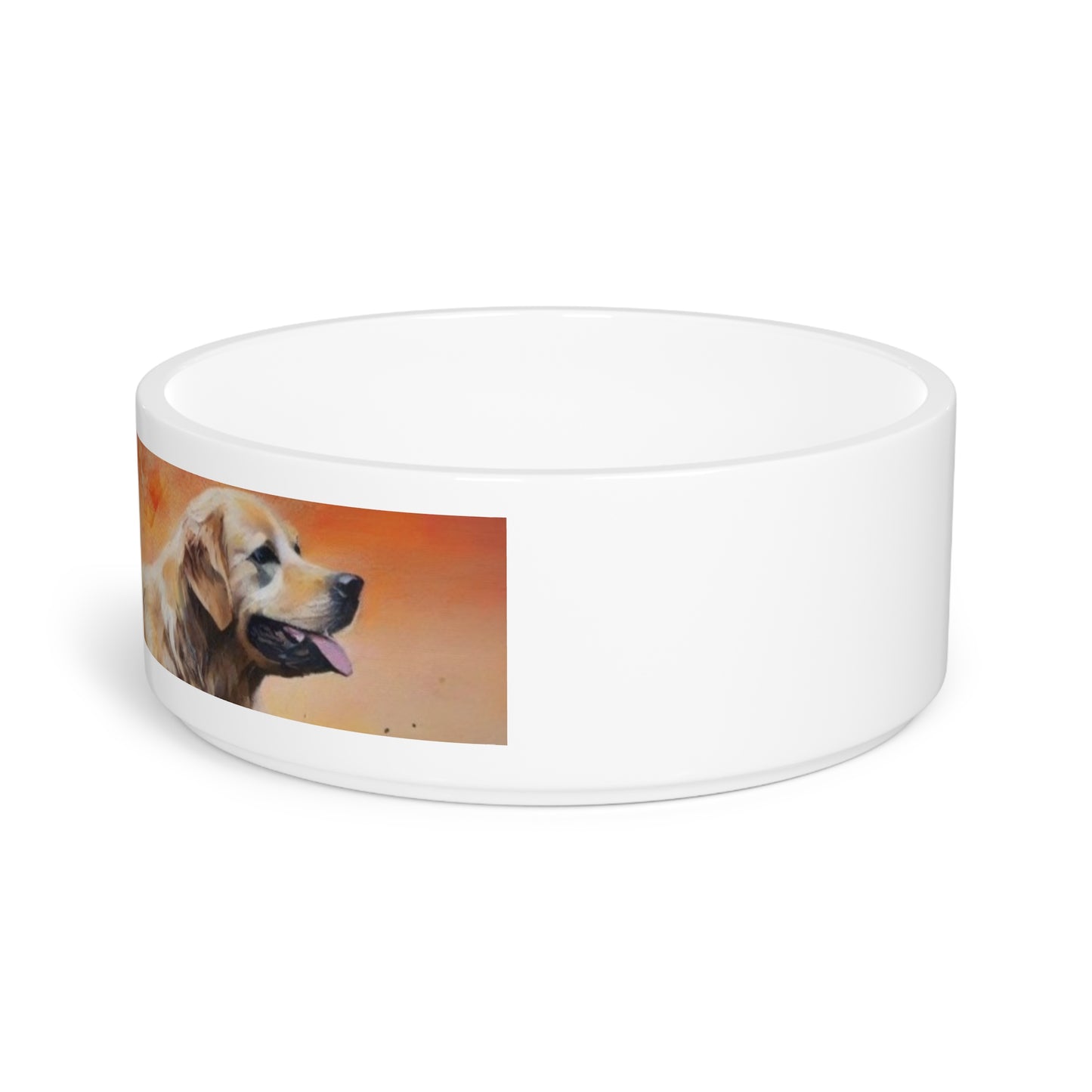 Pet Dog Bowl – Ceramic Food & Water Dish, Microwave & Dishwasher Safe