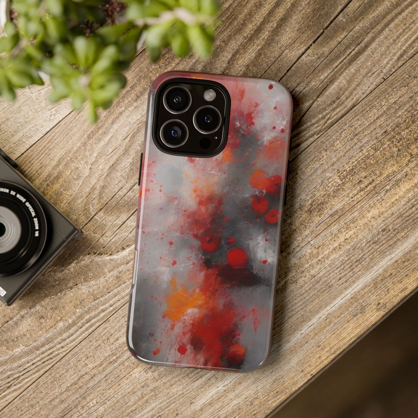 iPhone Tough Case Phone Case for iPhone 14\15\16 – Dual Layer, Matte/Glossy Finish, Wireless Charging Compatible