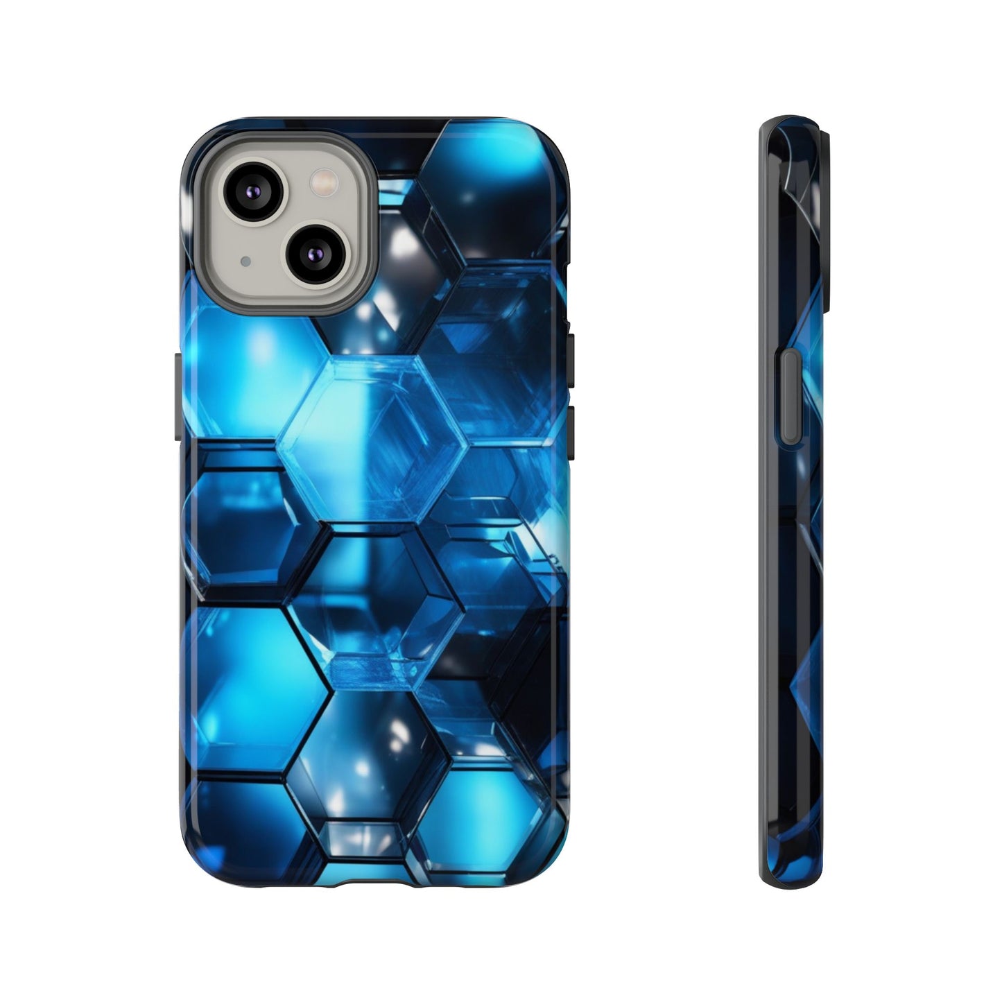 iPhone Tough Case Phone Case for iPhone 14\15\16 – Dual Layer, Matte/Glossy Finish, Wireless Charging Compatible